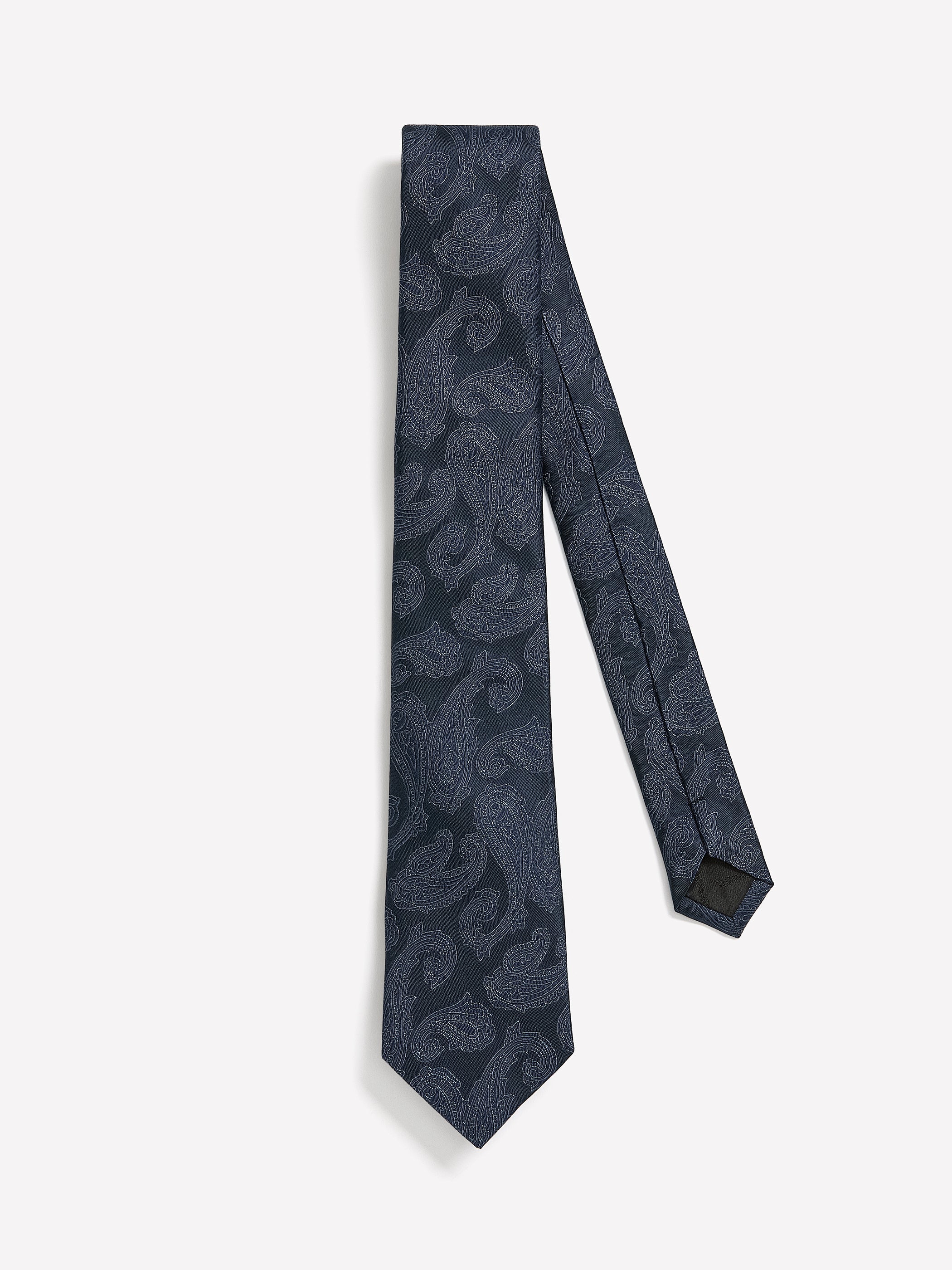 Skinny Tie with Paisley Pattern rw&co Exclusive Sale Price