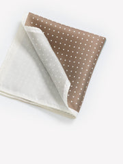 Dotted Four-Square Handkerchief rw&co Great Value Deal