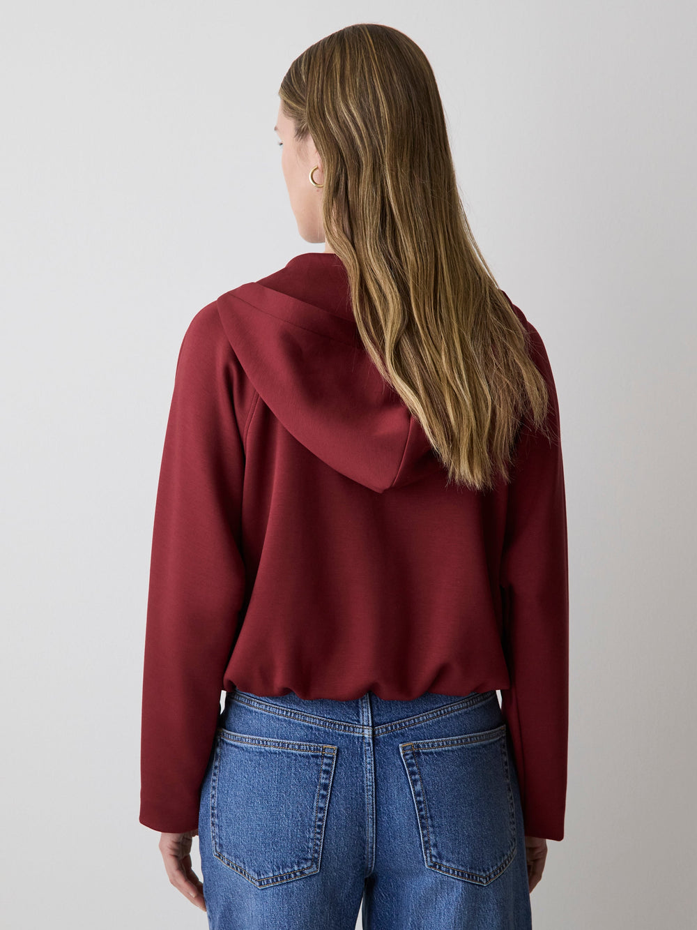 Hooded Ballon Cardigan rw&co Great Value Deal