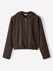 Hooded Ballon Cardigan rw&co Great Value Deal