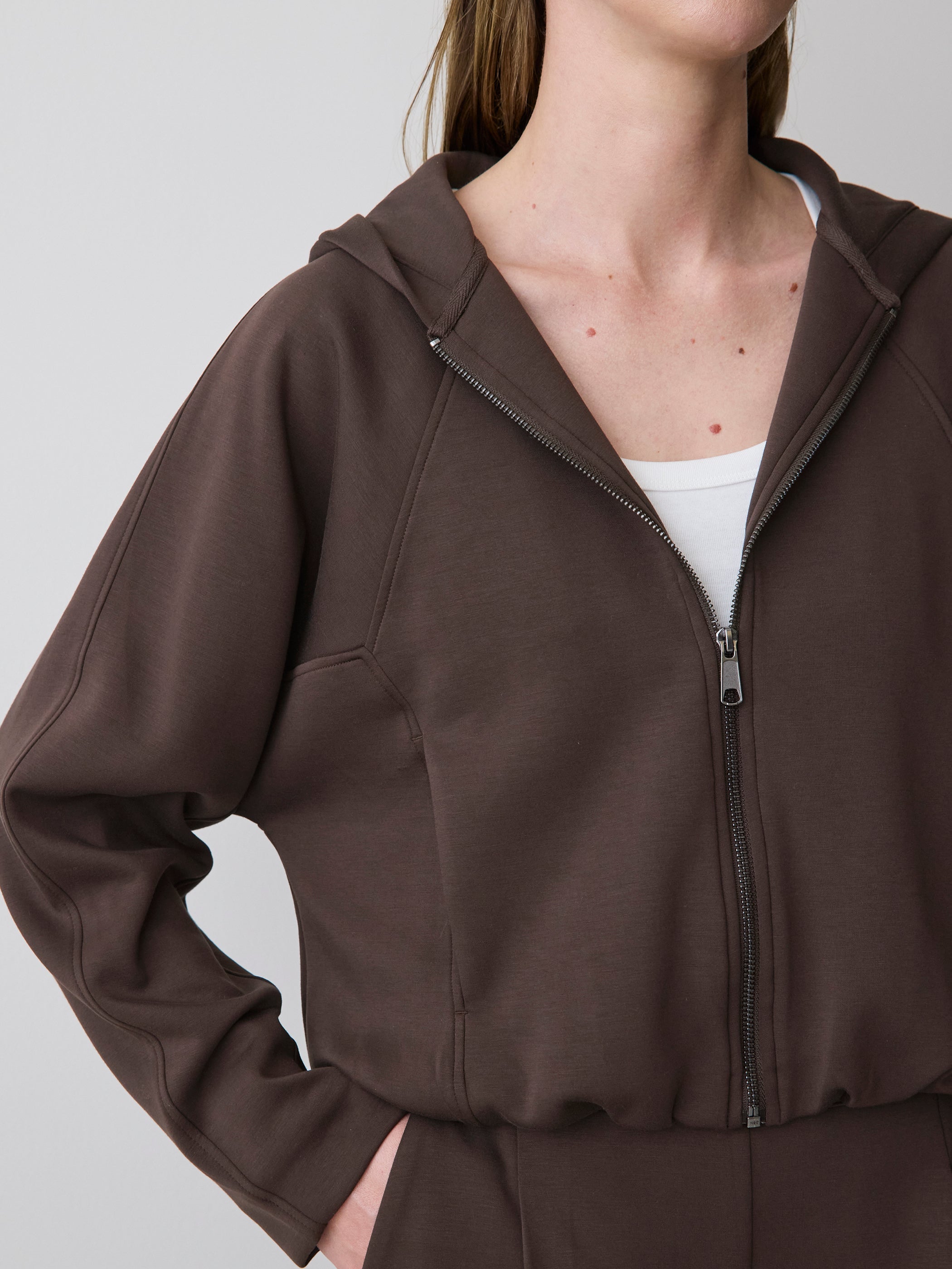 Hooded Ballon Cardigan rw&co Great Value Deal