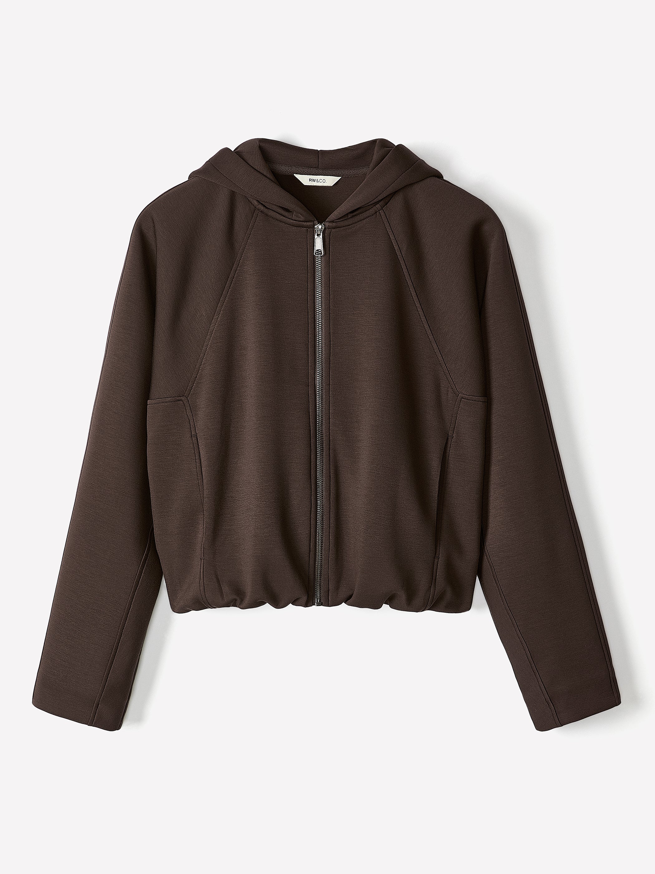 Hooded Ballon Cardigan rw&co Great Value Deal