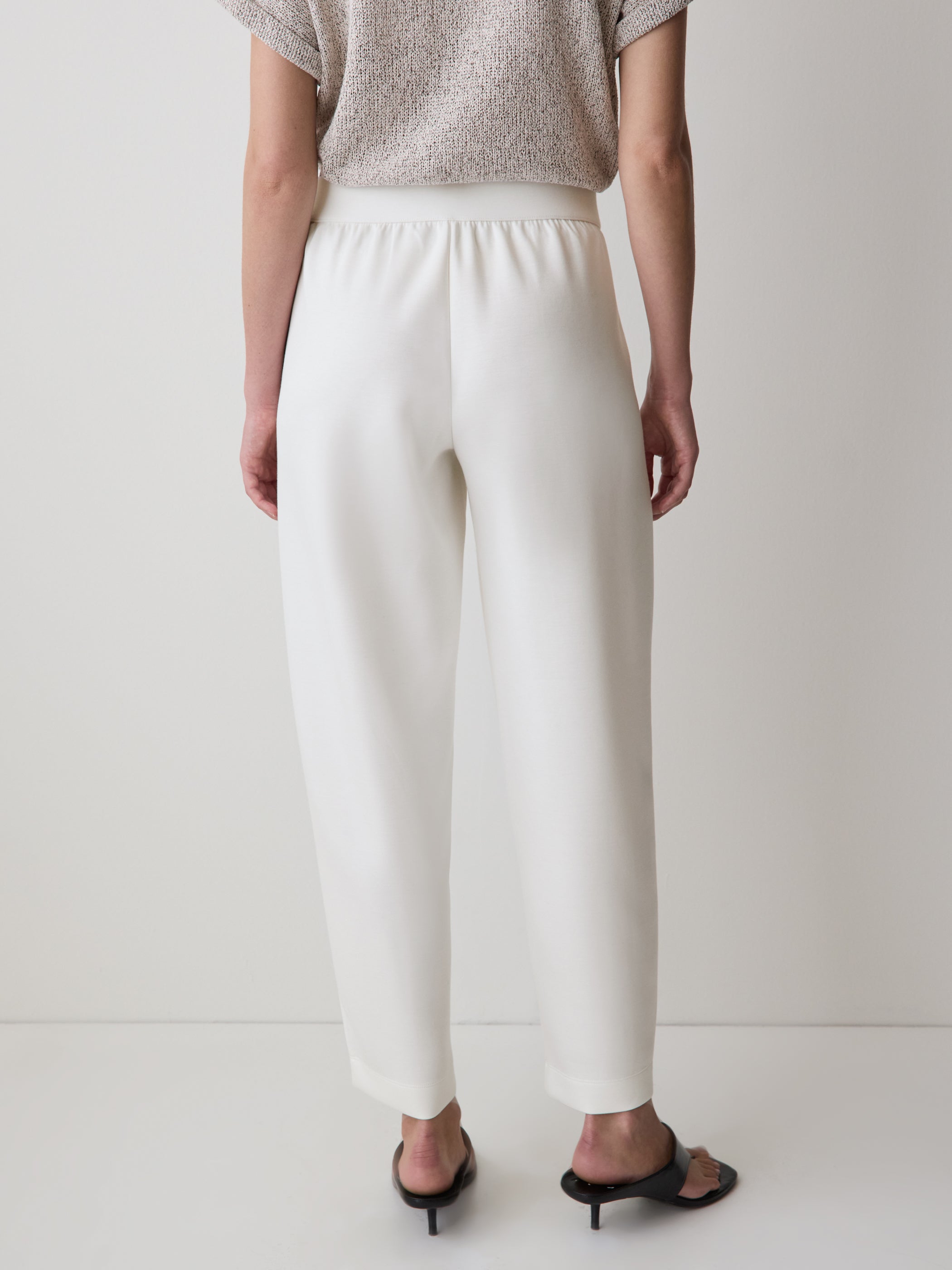 Barrel-Leg Lounge Pant rw&co On Sale
