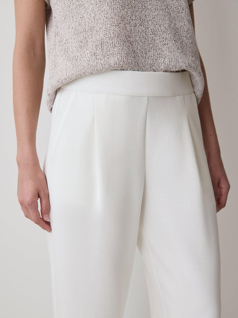 Barrel-Leg Lounge Pant rw&co On Sale