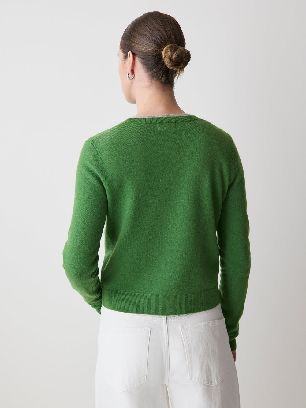 Merino Wool Button-Down Cardigan rw&co Special Offer