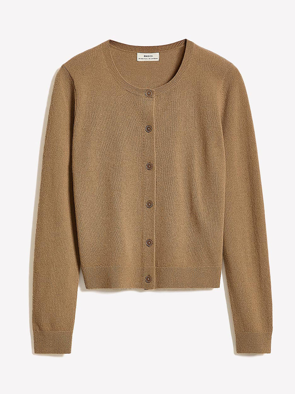 Merino Wool Button-Down Cardigan rw&co Special Offer