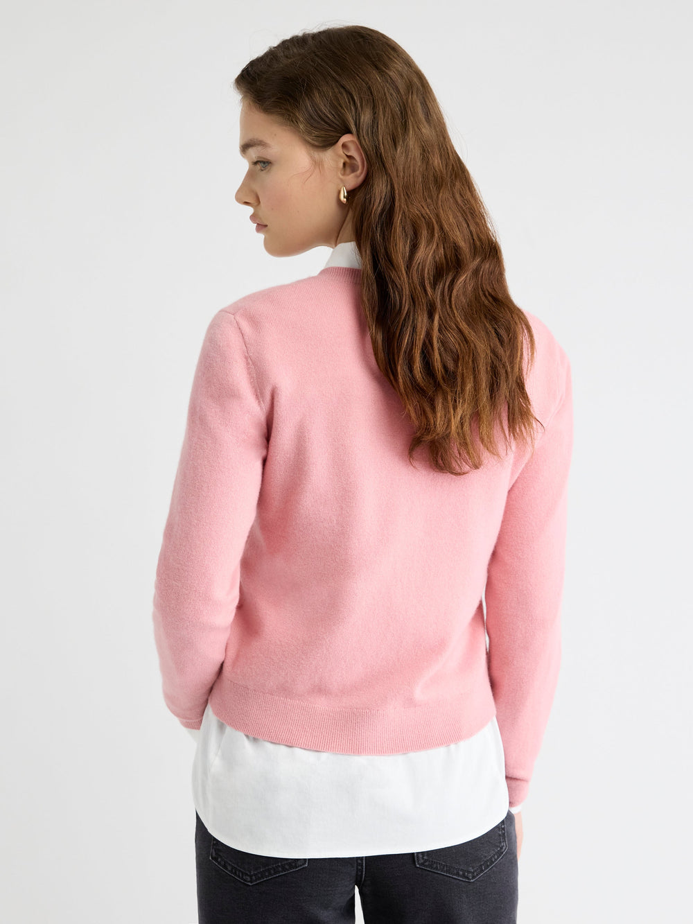 Merino Wool Button-Down Cardigan rw&co Special Offer