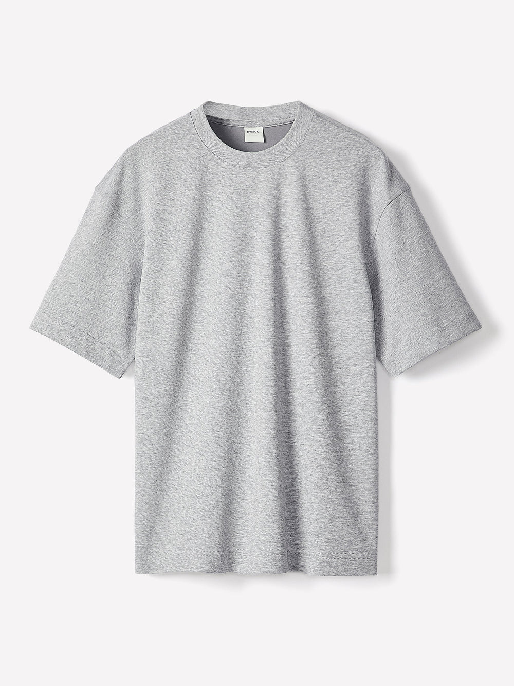 Oversized Short-Sleeve Crew-Neck Tee rw&co Great Value Deal