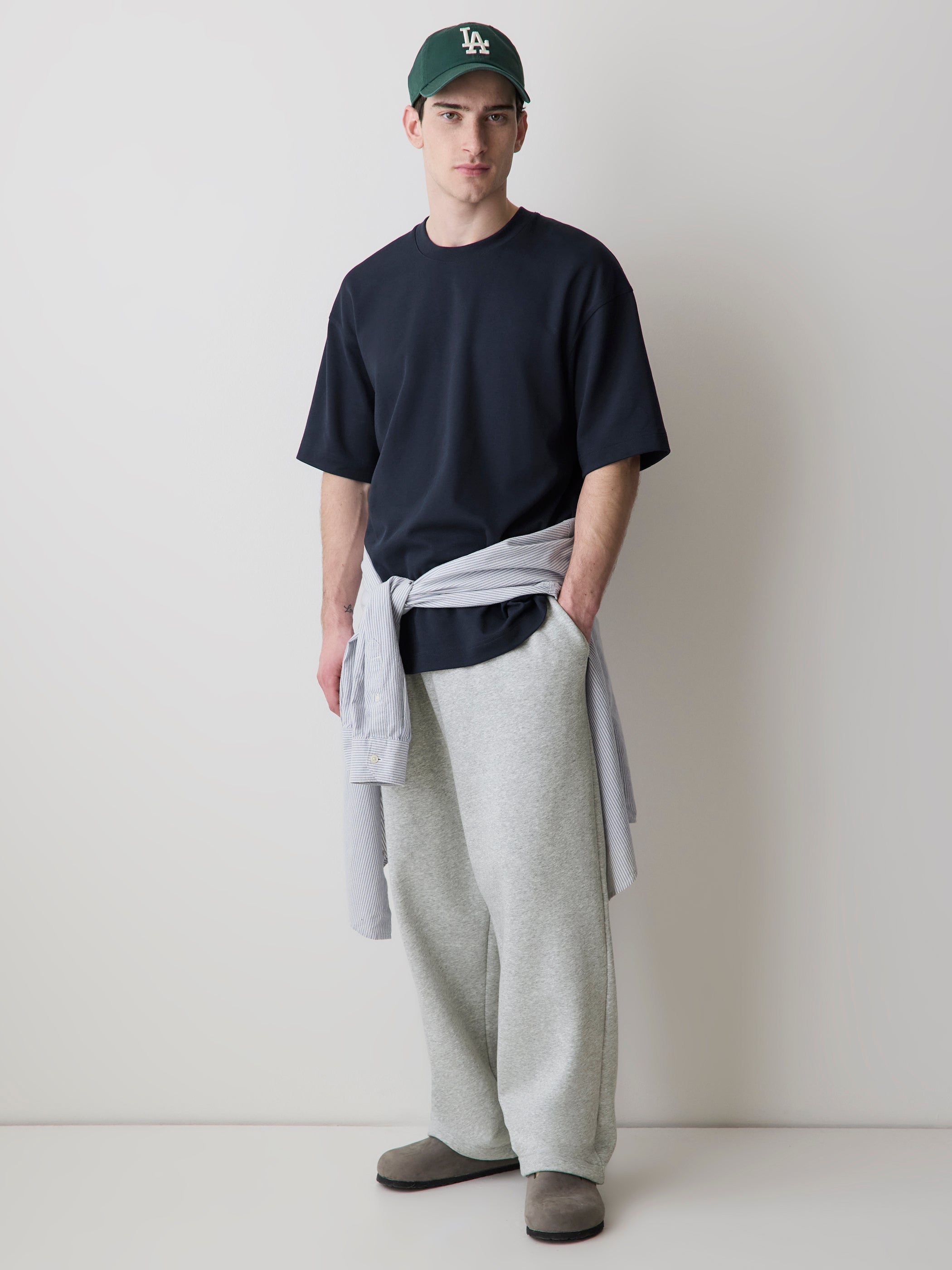 Oversized Short-Sleeve Crew-Neck Tee rw&co Great Value Deal