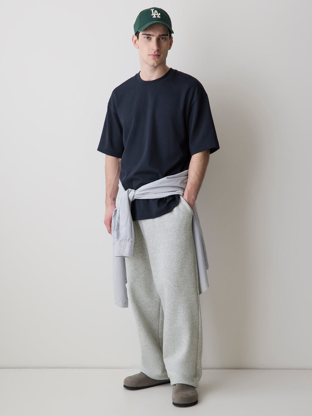 Oversized Short-Sleeve Crew-Neck Tee rw&co Great Value Deal