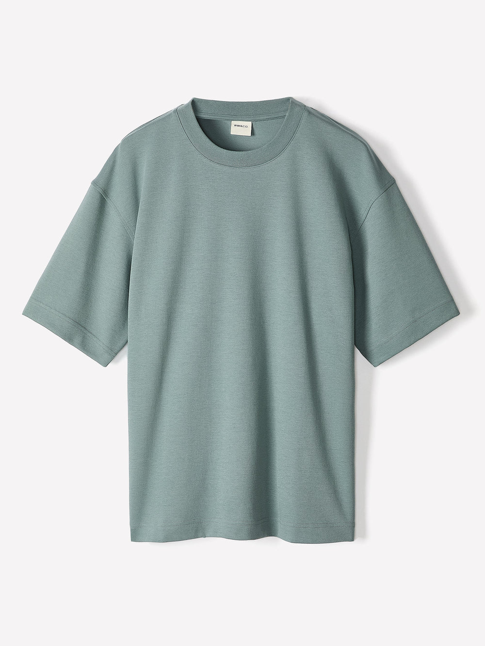 Oversized Short-Sleeve Crew-Neck Tee rw&co Great Value Deal
