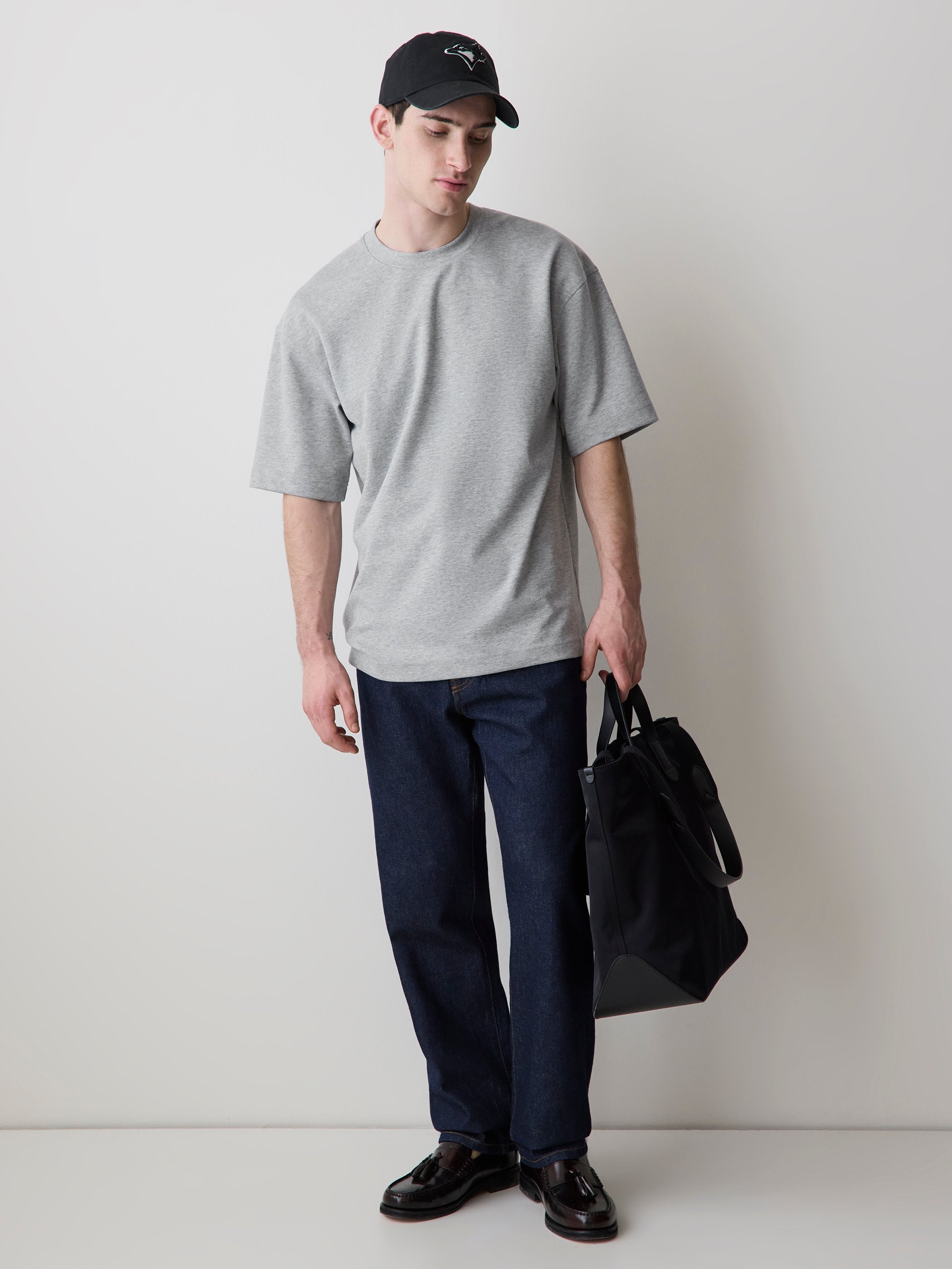 Oversized Short-Sleeve Crew-Neck Tee rw&co Great Value Deal