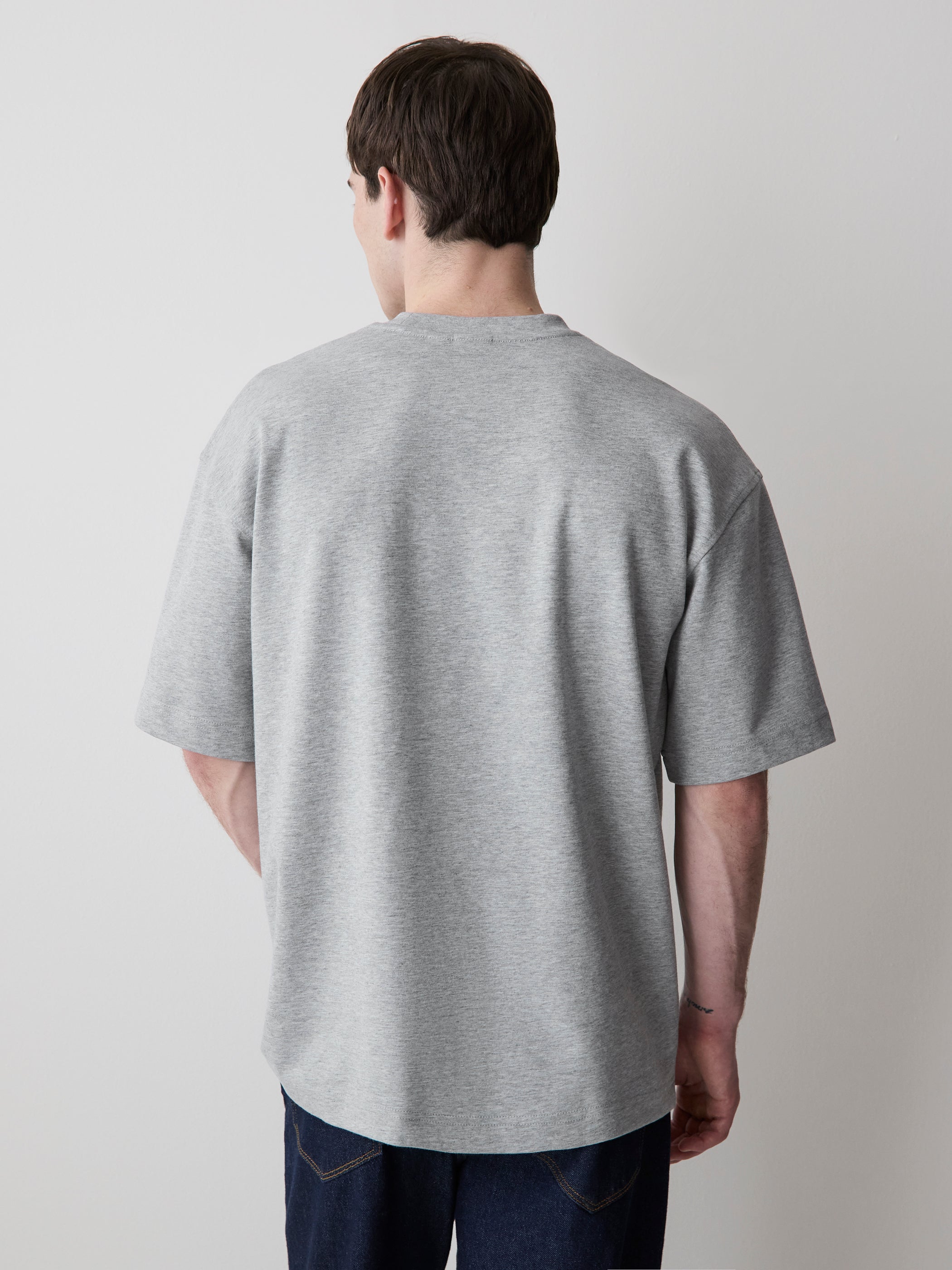 Oversized Short-Sleeve Crew-Neck Tee rw&co Great Value Deal