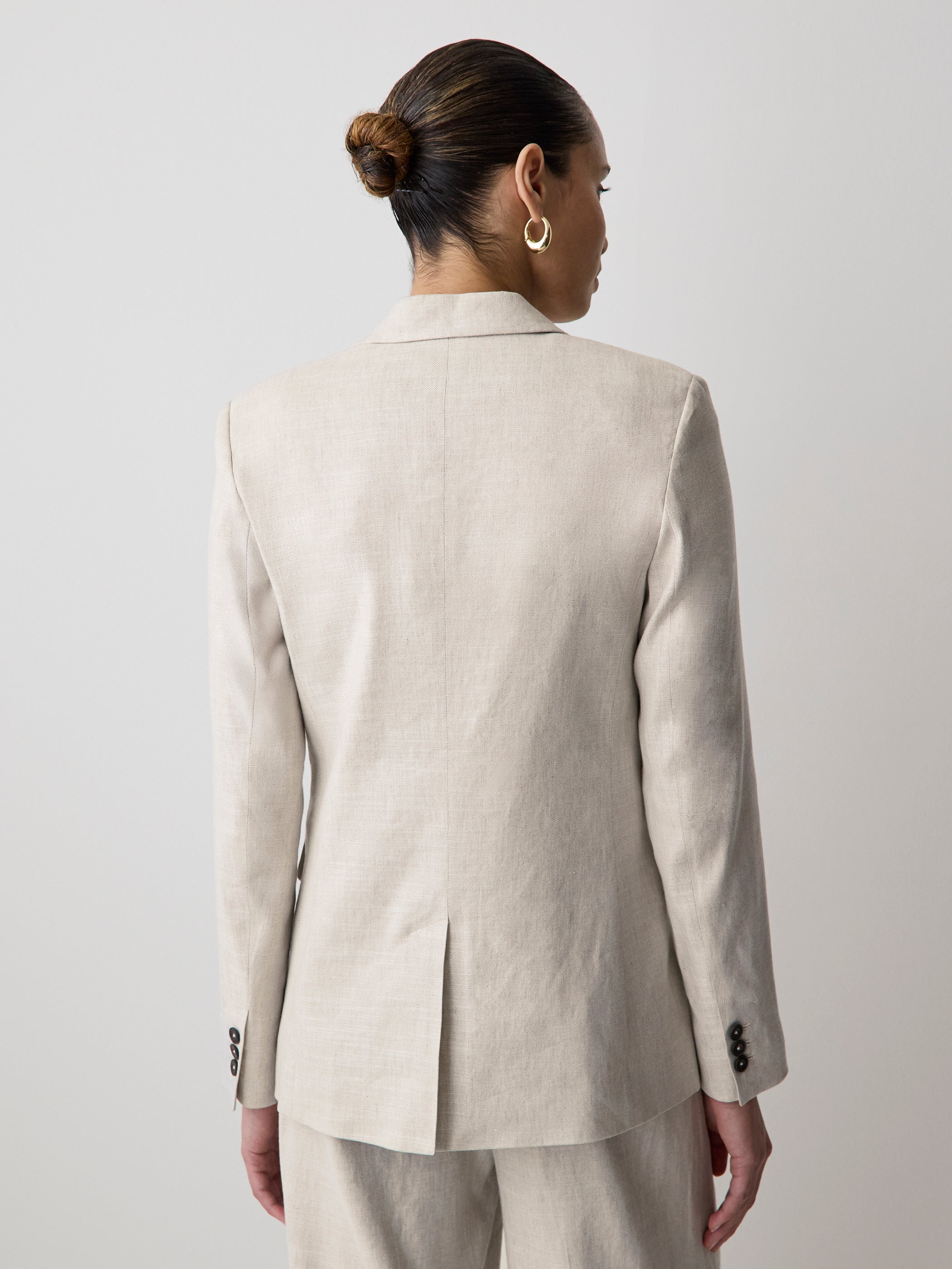 Linen-Blend Blazer rw&co Great Value Deal
