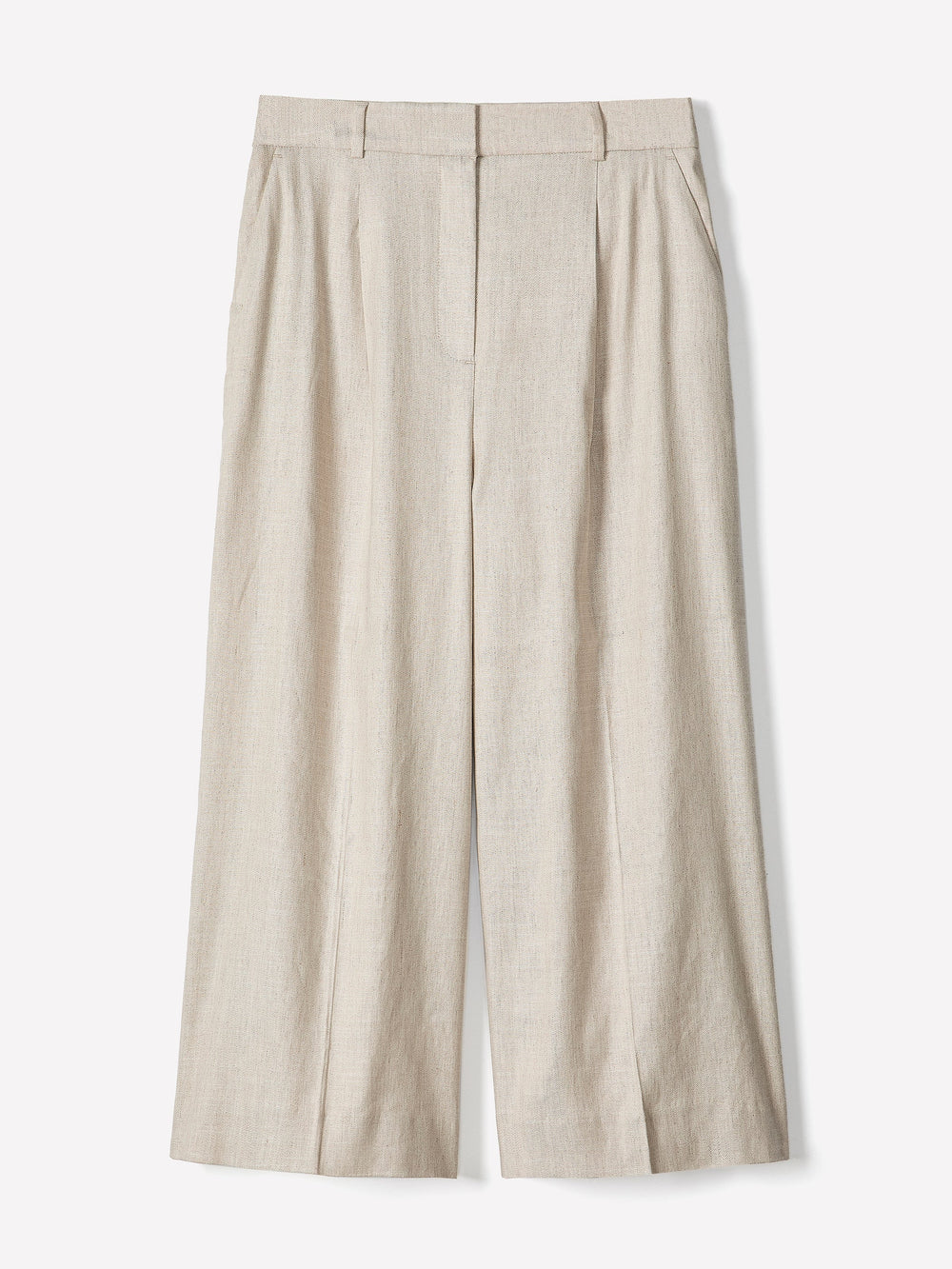 Cropped Wide-Leg High-Rise Pant rw&co Special Offer