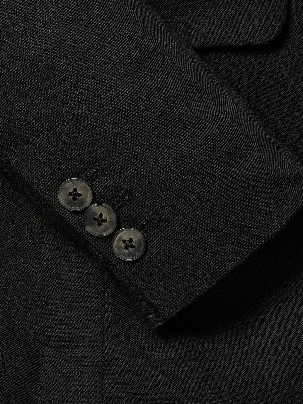 Linen-Blend Relaxed-Fit One-Button Blazer rw&co Special Promo Price