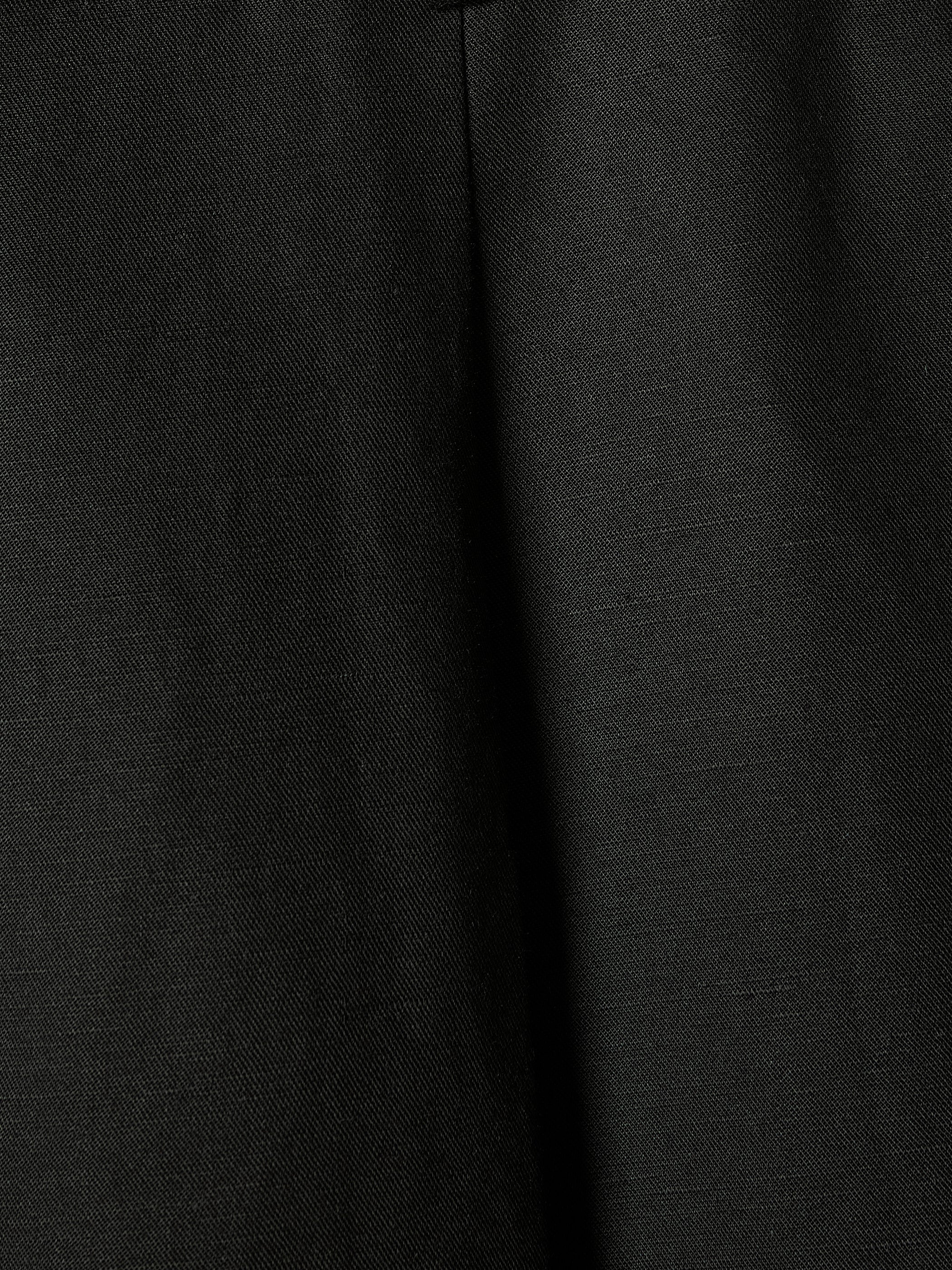 Wide-Leg High-Rise Linen-Blend Pant rw&co Special Promo Price