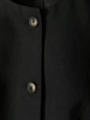 Linen-Blend Sleeveless Vest rw&co Great Value Deal
