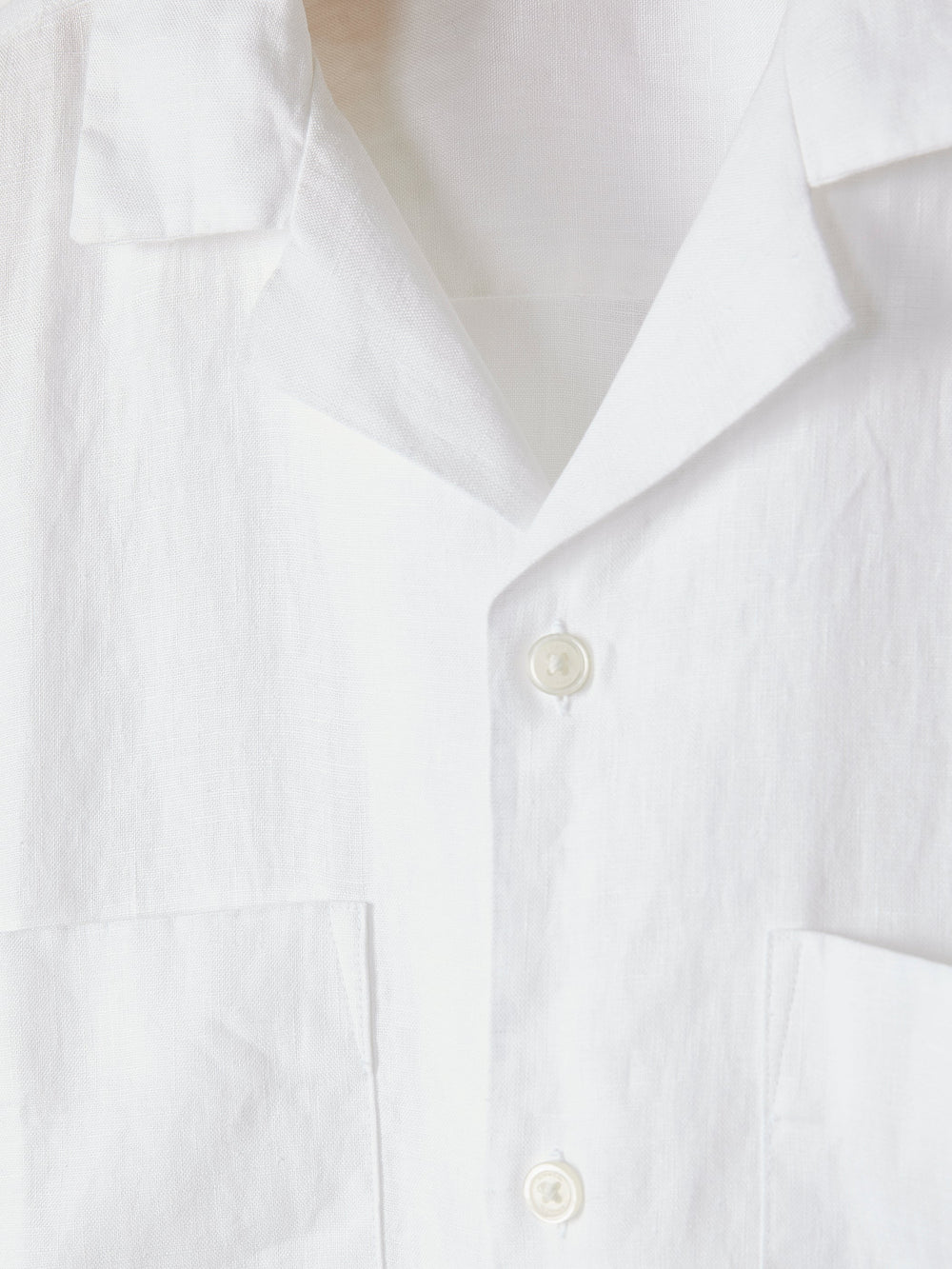 Short-Sleeve Linen Shirt with Camp Collar rw&co Special Promo Price