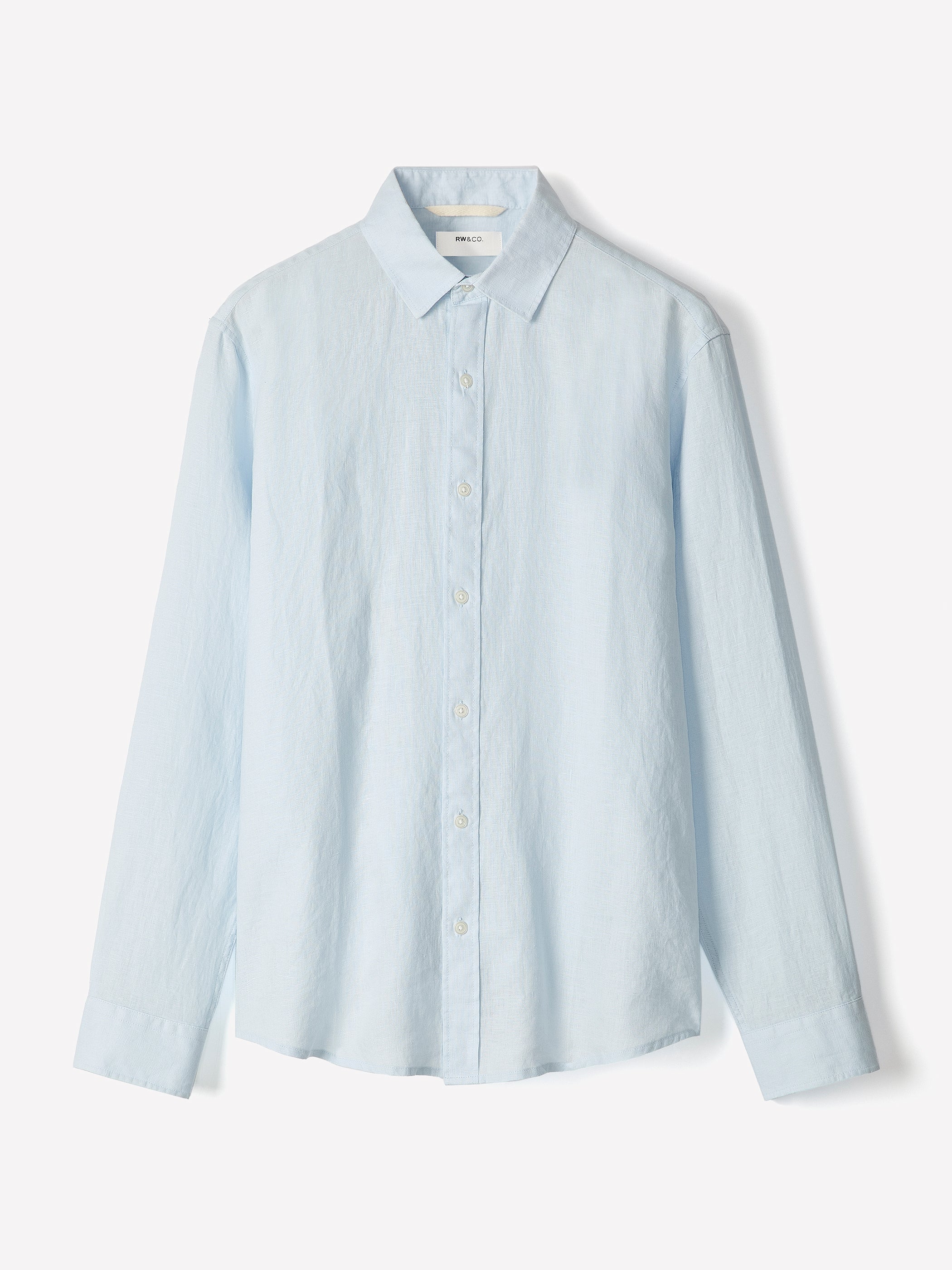 Long-Sleeve Linen Shirt rw&co On Sale