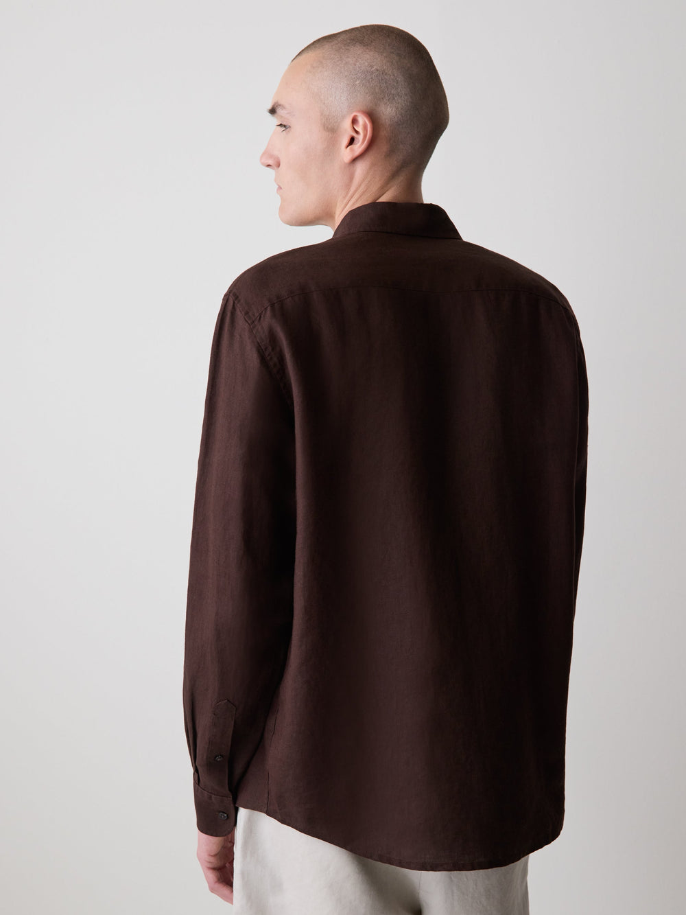 Long-Sleeve Linen Shirt rw&co On Sale