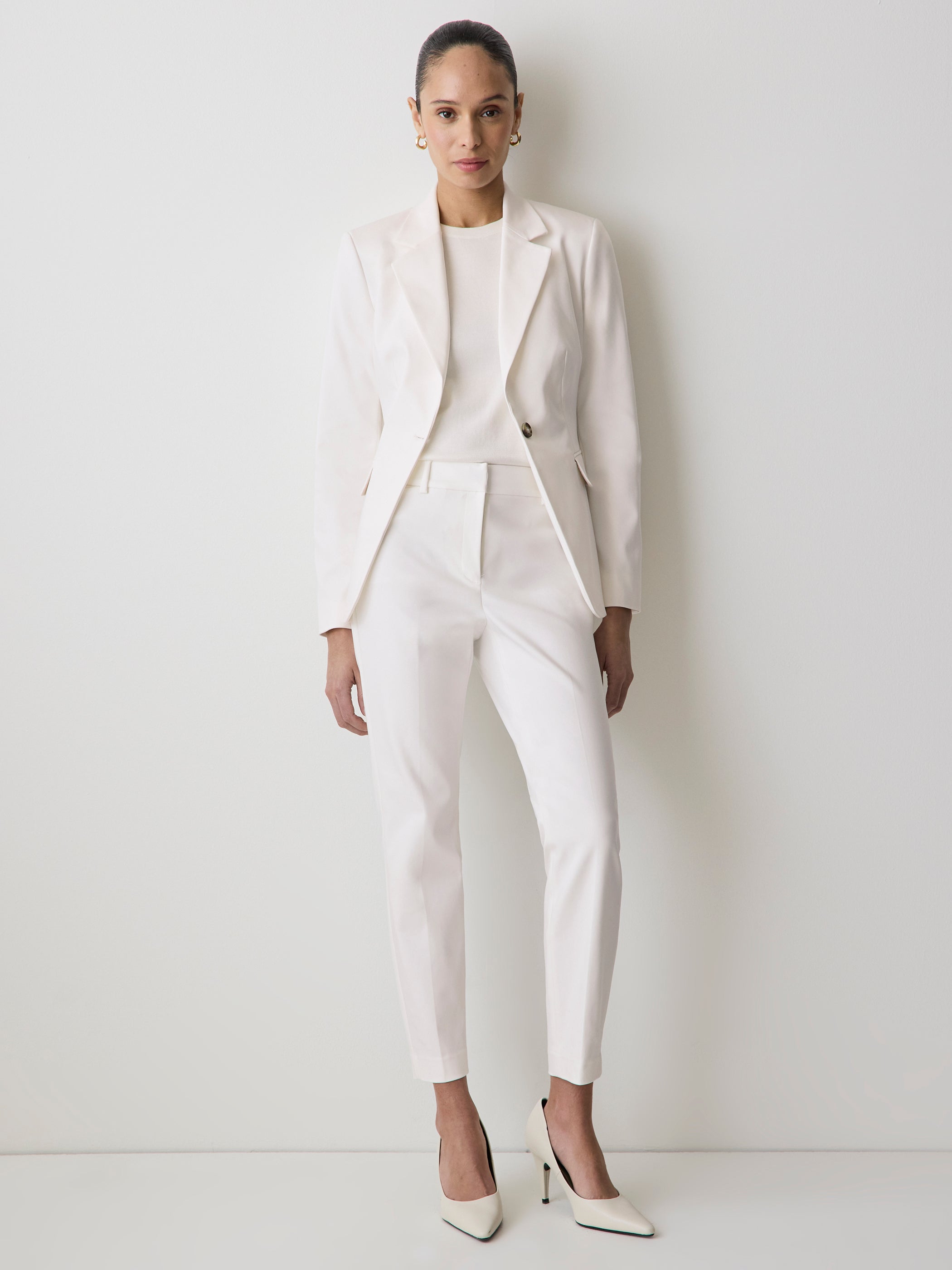 Limitless One-Button Fitted Blazer rw&co On Sale