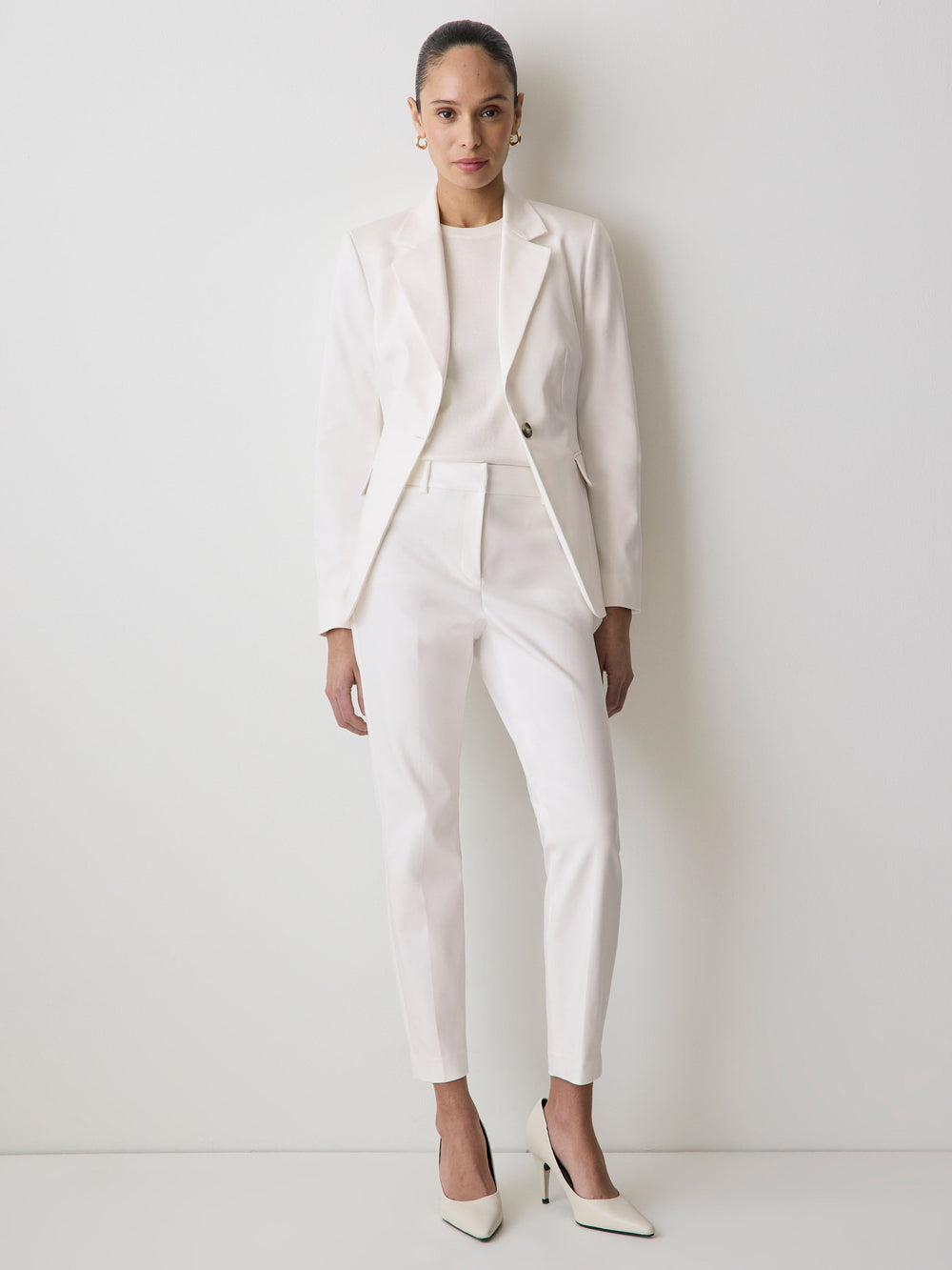 Limitless One-Button Fitted Blazer rw&co On Sale