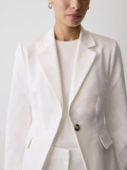 Limitless One-Button Fitted Blazer rw&co On Sale