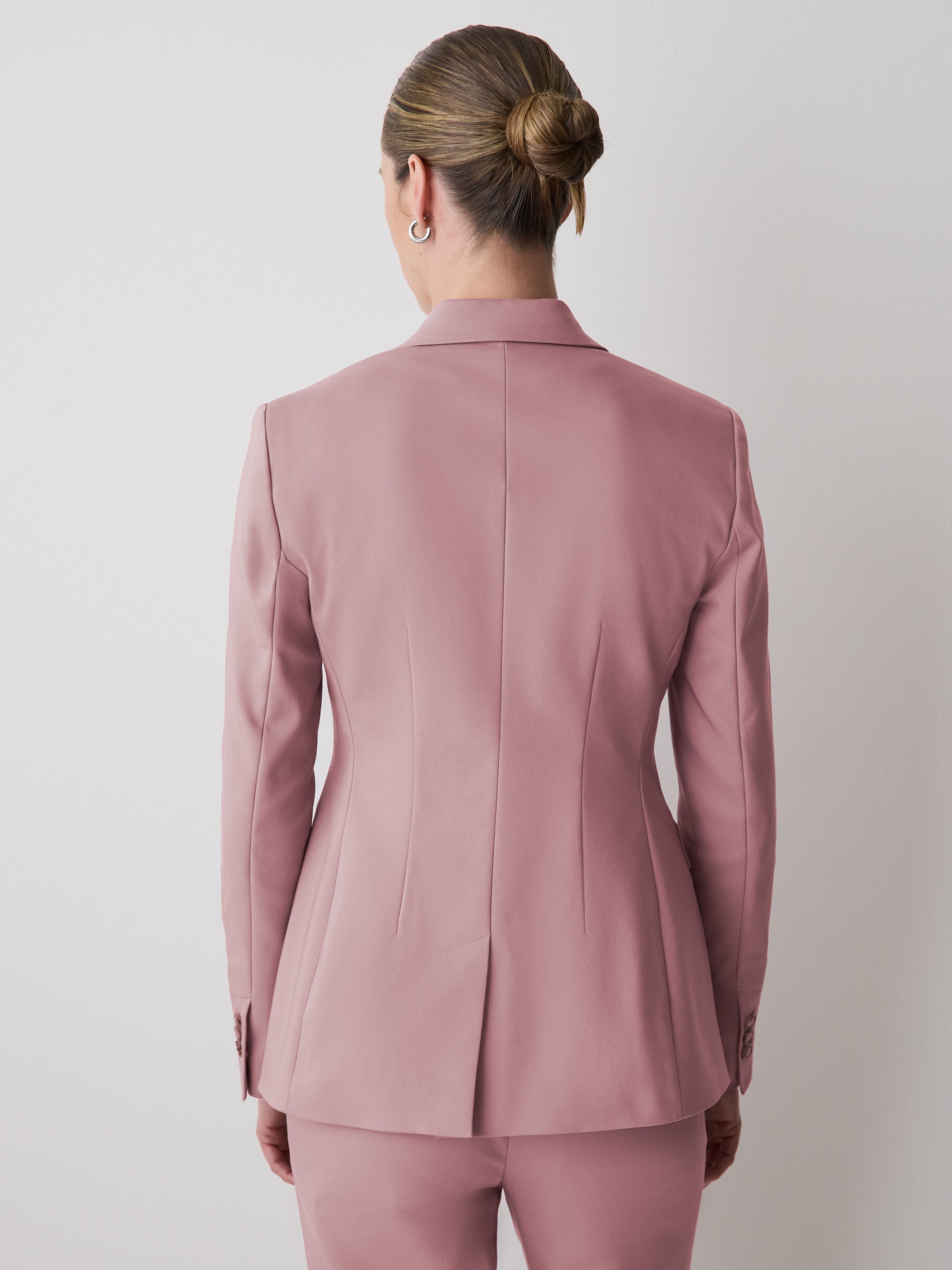 Limitless One-Button Fitted Blazer rw&co On Sale