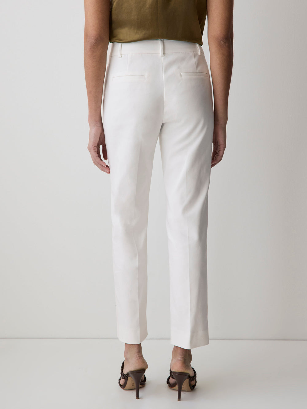 Limitless Straight-Leg Mid-Rise Ankle Pant rw&co Exclusive Sale Price