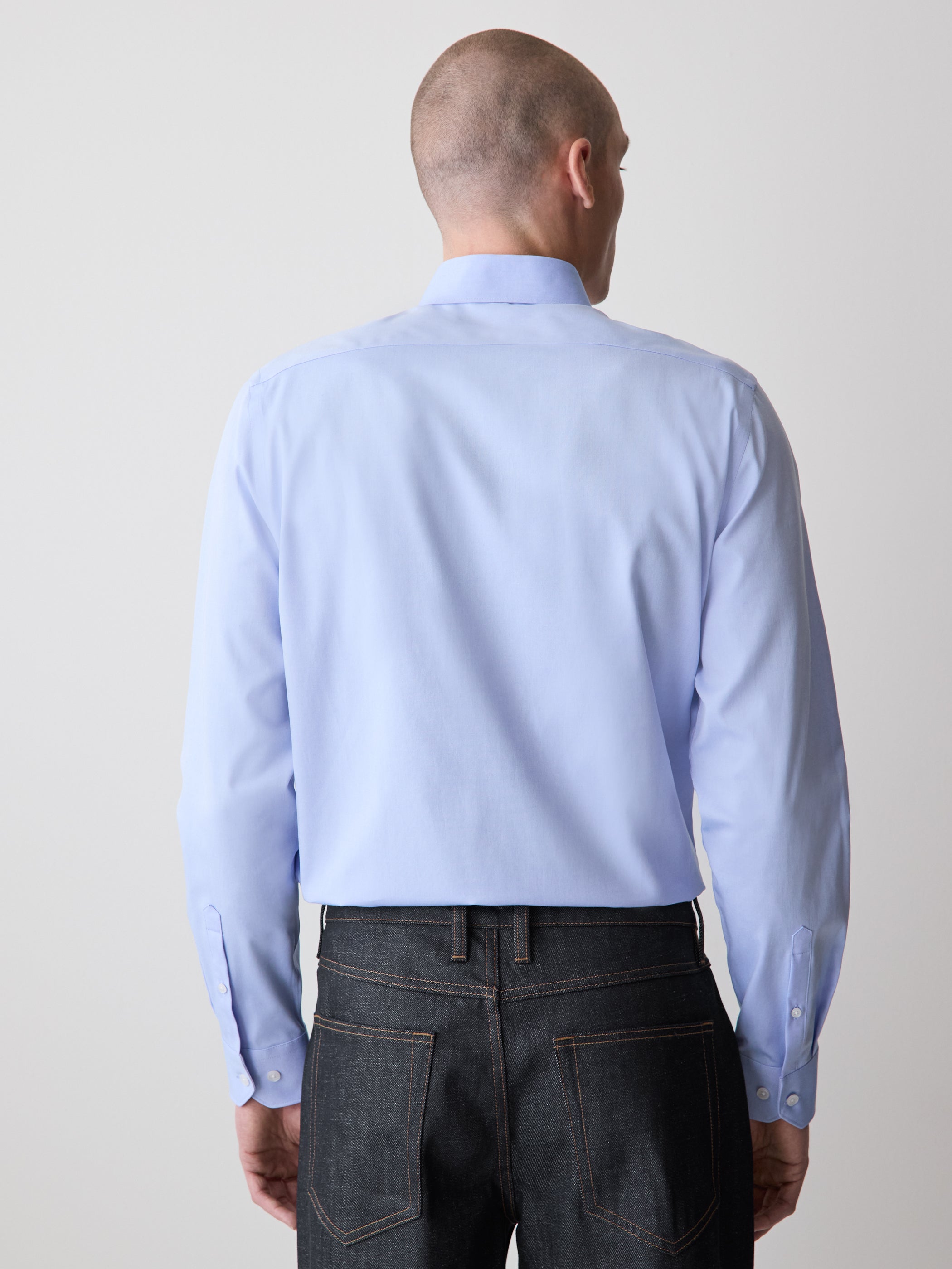 Tailored-Fit Oxford Shirt rw&co On Sale
