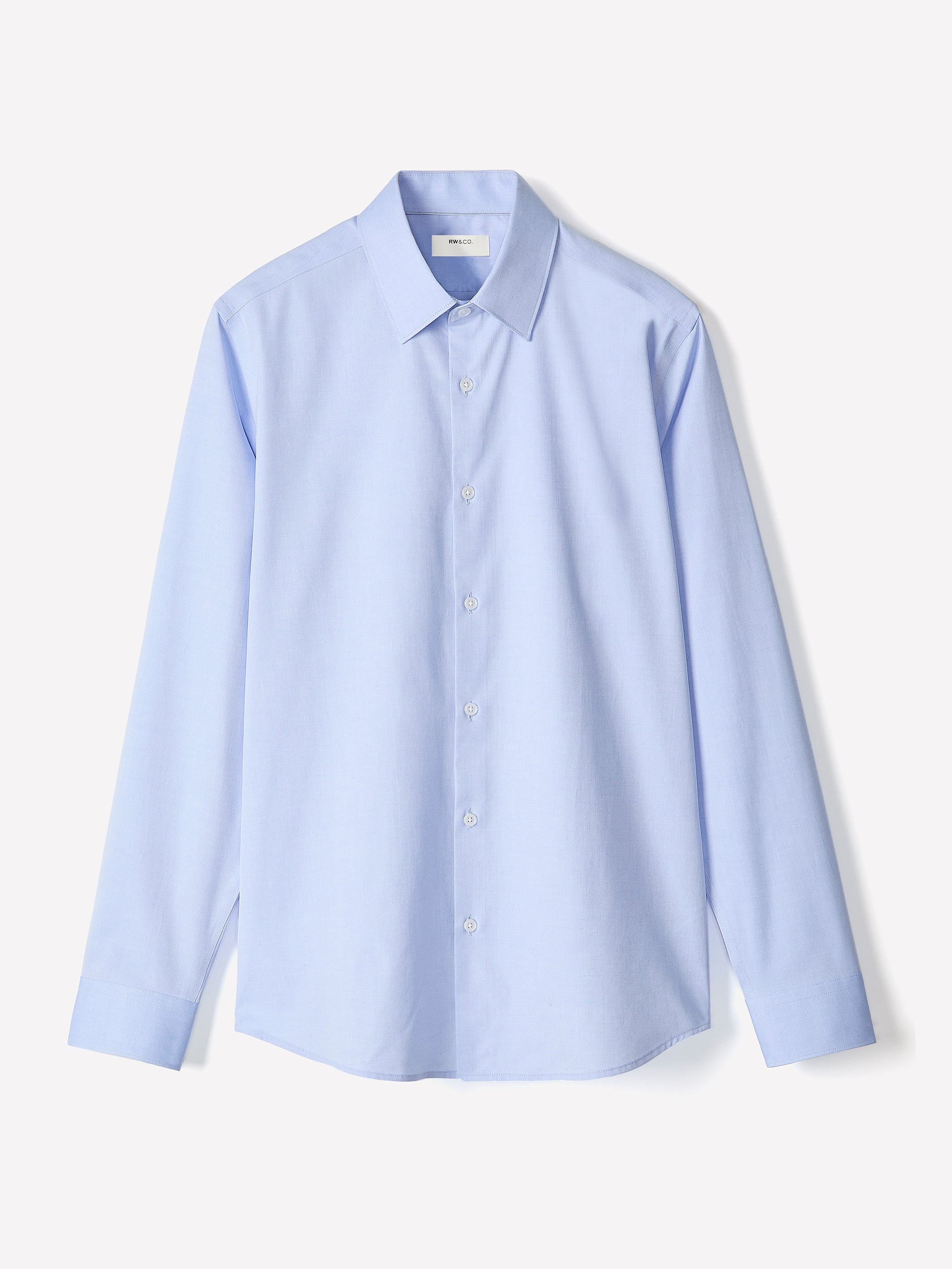 Tailored-Fit Oxford Shirt rw&co On Sale