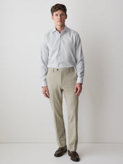 Slim-Fit Dress Shirt with Geo Floral Pattern rw&co Great Value Deal