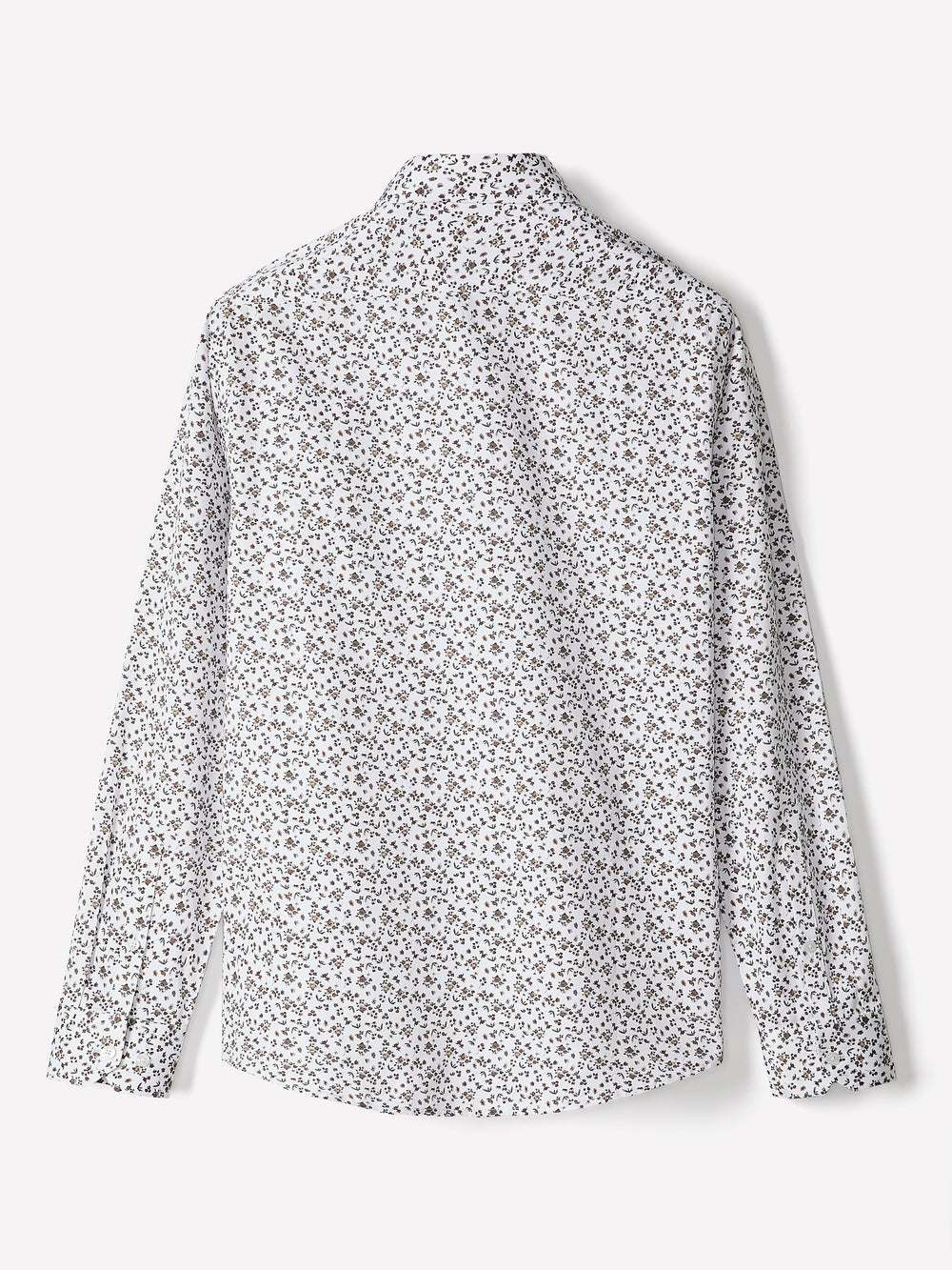 Tailored-Fit Dress Shirt with Floral Pattern rw&co Special Offer