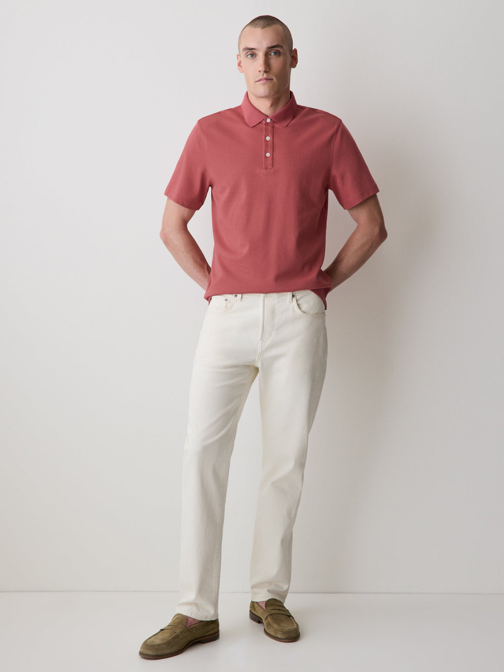 Short-Sleeve Polo rw&co Exclusive Sale Price