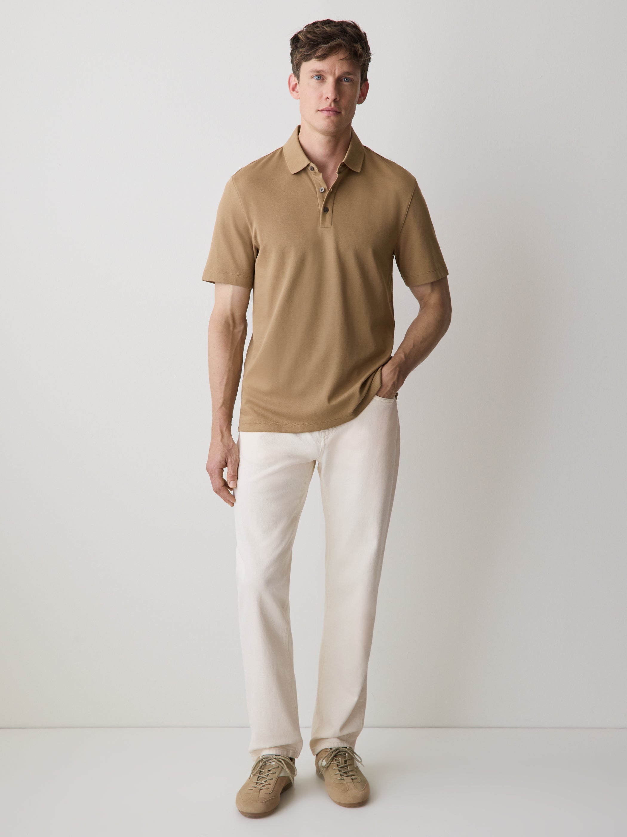 Short-Sleeve Polo rw&co Exclusive Sale Price