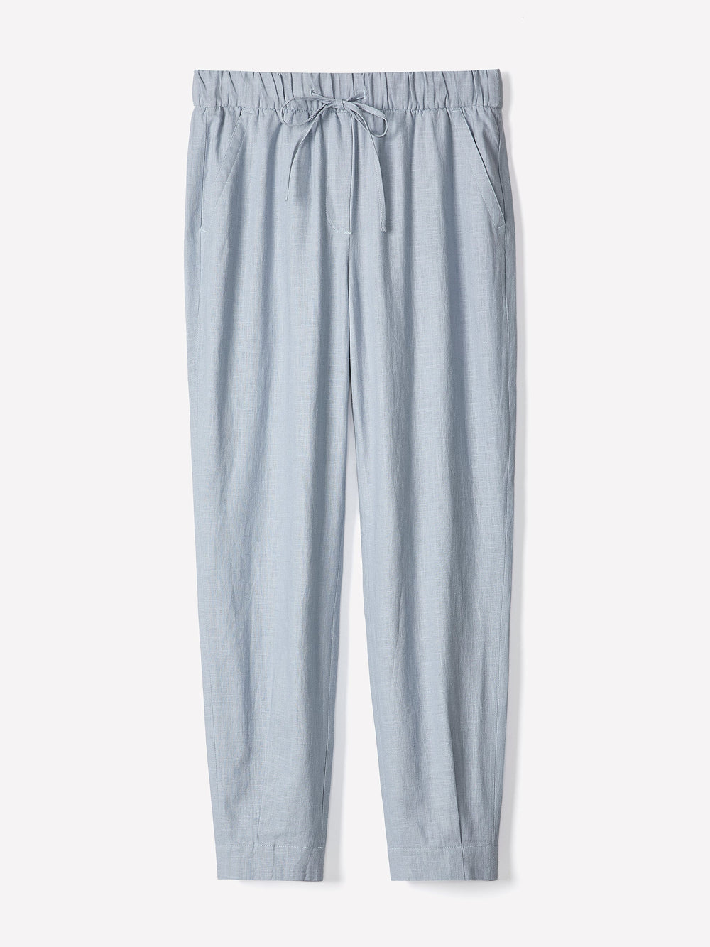 Linen Mid-Rise Tapered-Leg Jogger Pant rw&co Special Promo Price