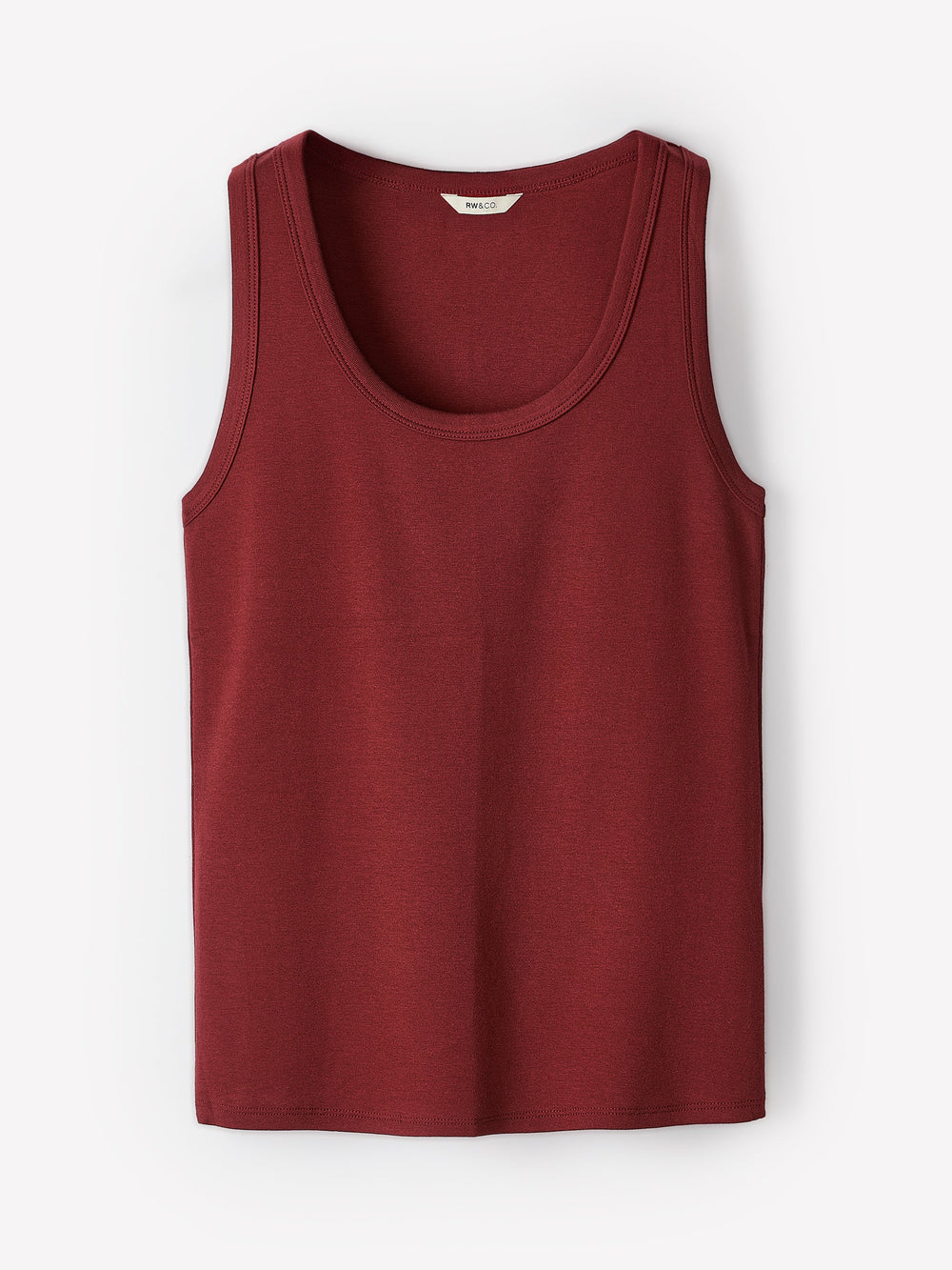 Scoop-Neck Cami with Wide Straps rw&co Exclusive Sale Price