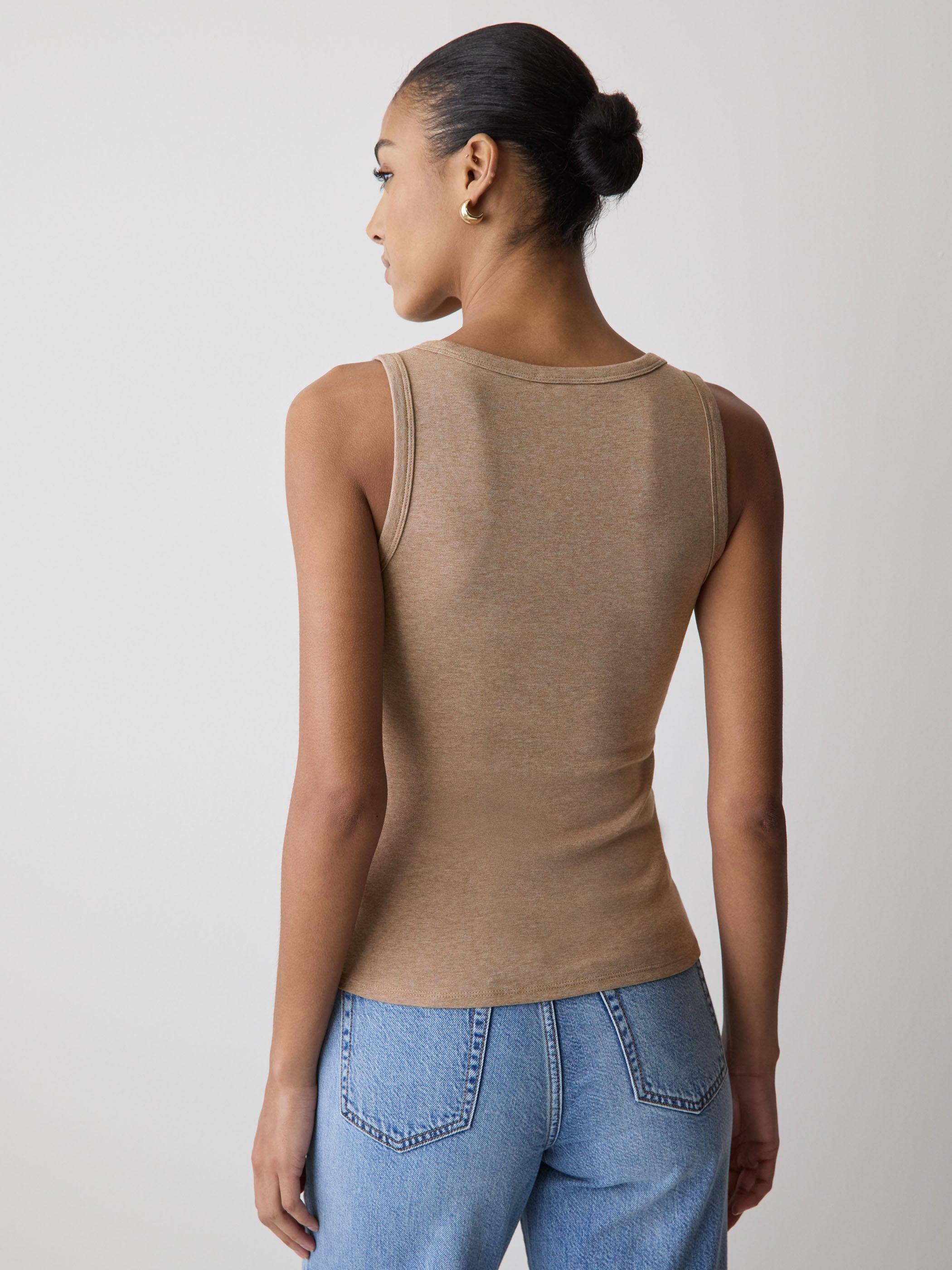 Scoop-Neck Cami with Wide Straps rw&co Exclusive Sale Price