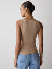 Scoop-Neck Cami with Wide Straps rw&co Exclusive Sale Price