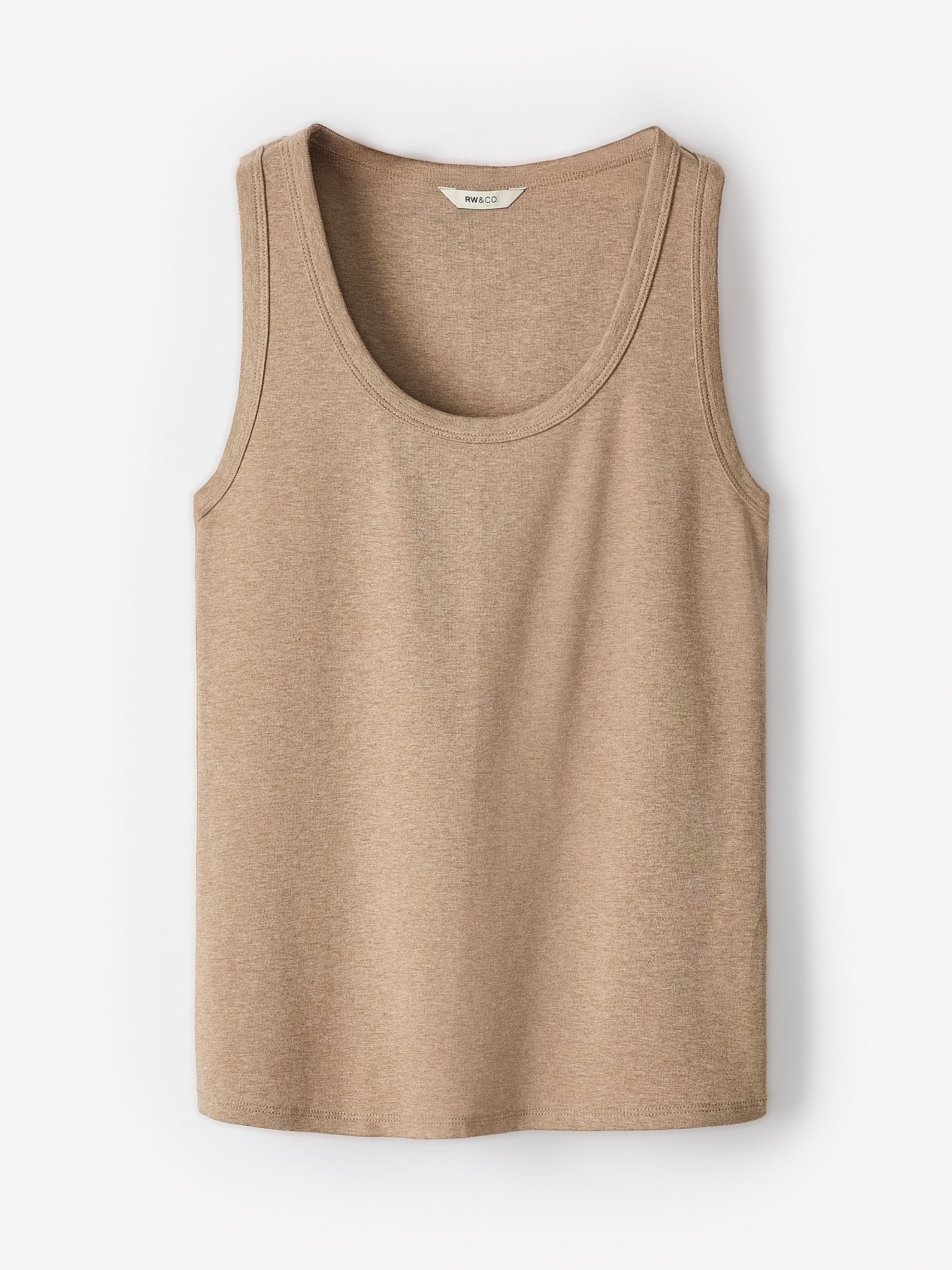 Scoop-Neck Cami with Wide Straps rw&co Exclusive Sale Price