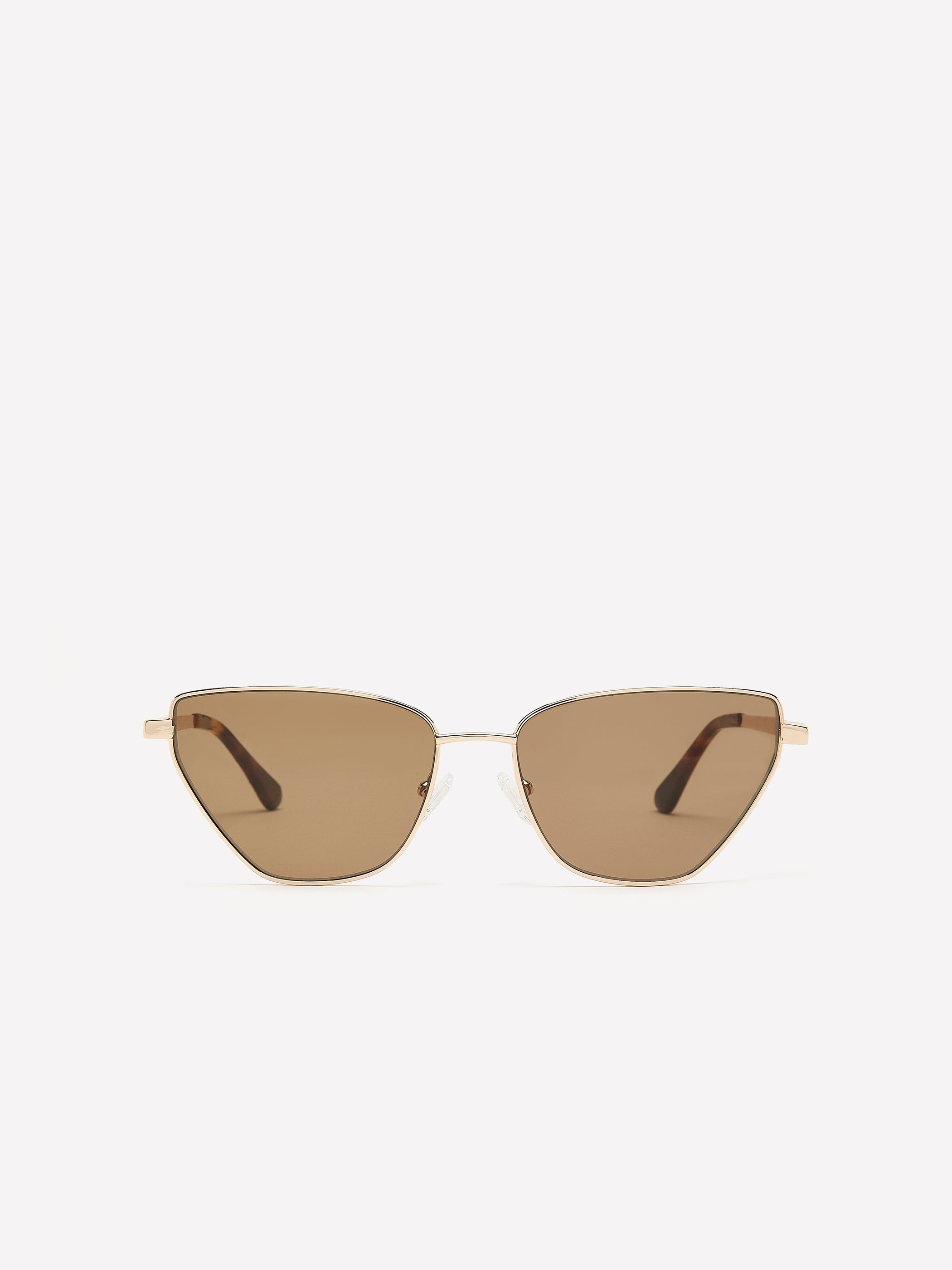 Cat Eye Metal Sunglasses rw&co On Sale