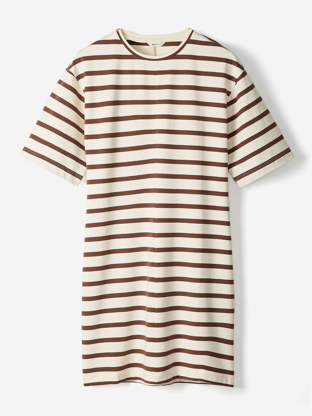 Short-Sleeve Crew-Neck Mini Dress rw&co Special Offer