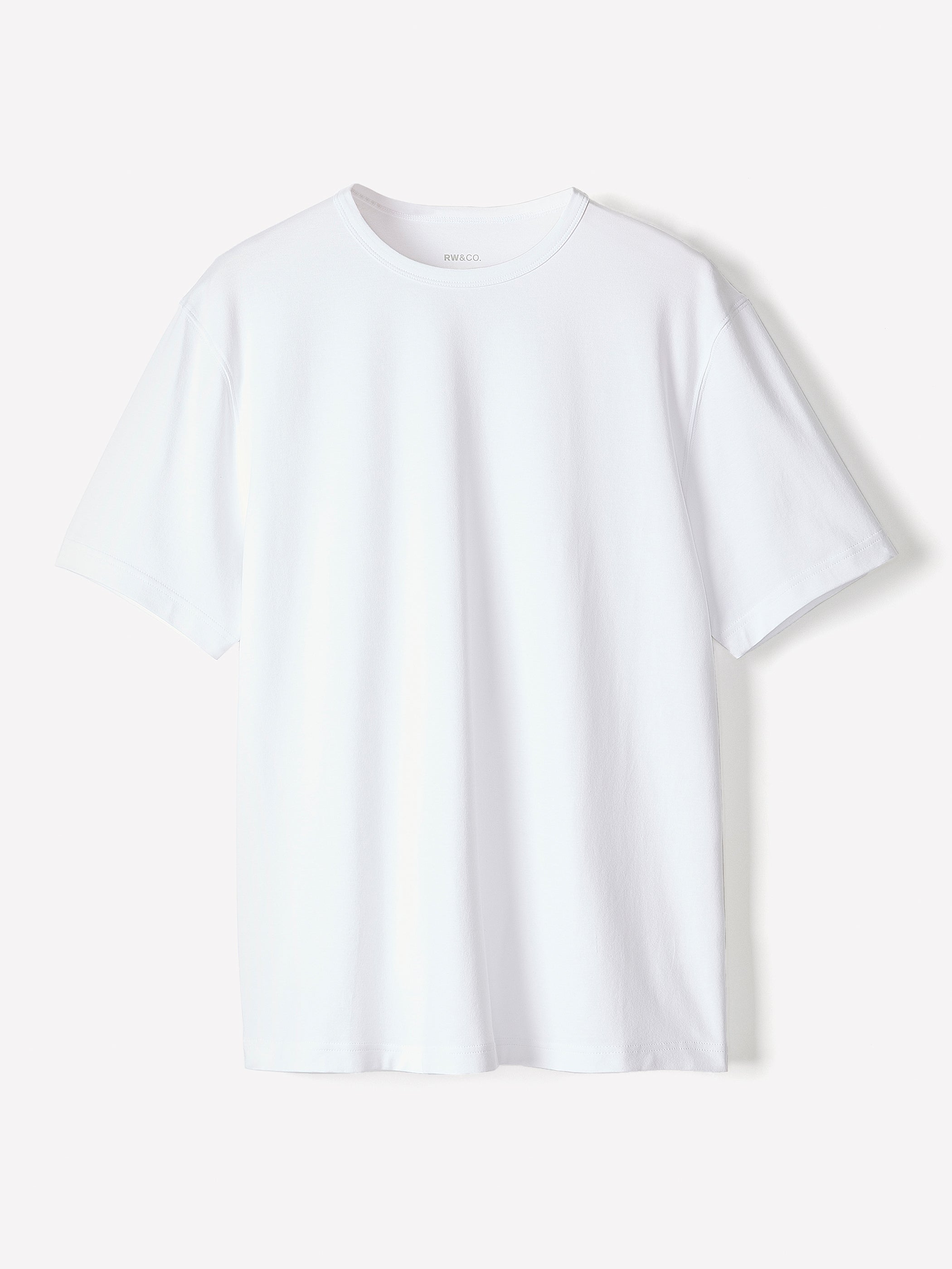 Regular Fit Supima (R) Cotton Crew-Neck T-Shirt rw&co Great Value Deal