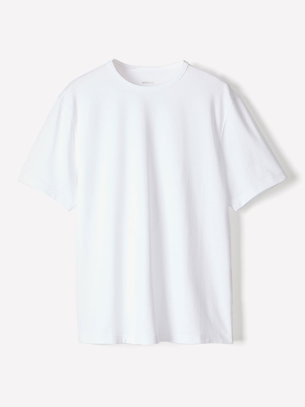 Regular Fit Supima (R) Cotton Crew-Neck T-Shirt rw&co Great Value Deal