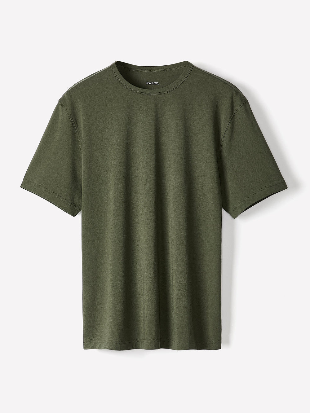 Regular Fit Supima (R) Cotton Crew-Neck T-Shirt rw&co Great Value Deal