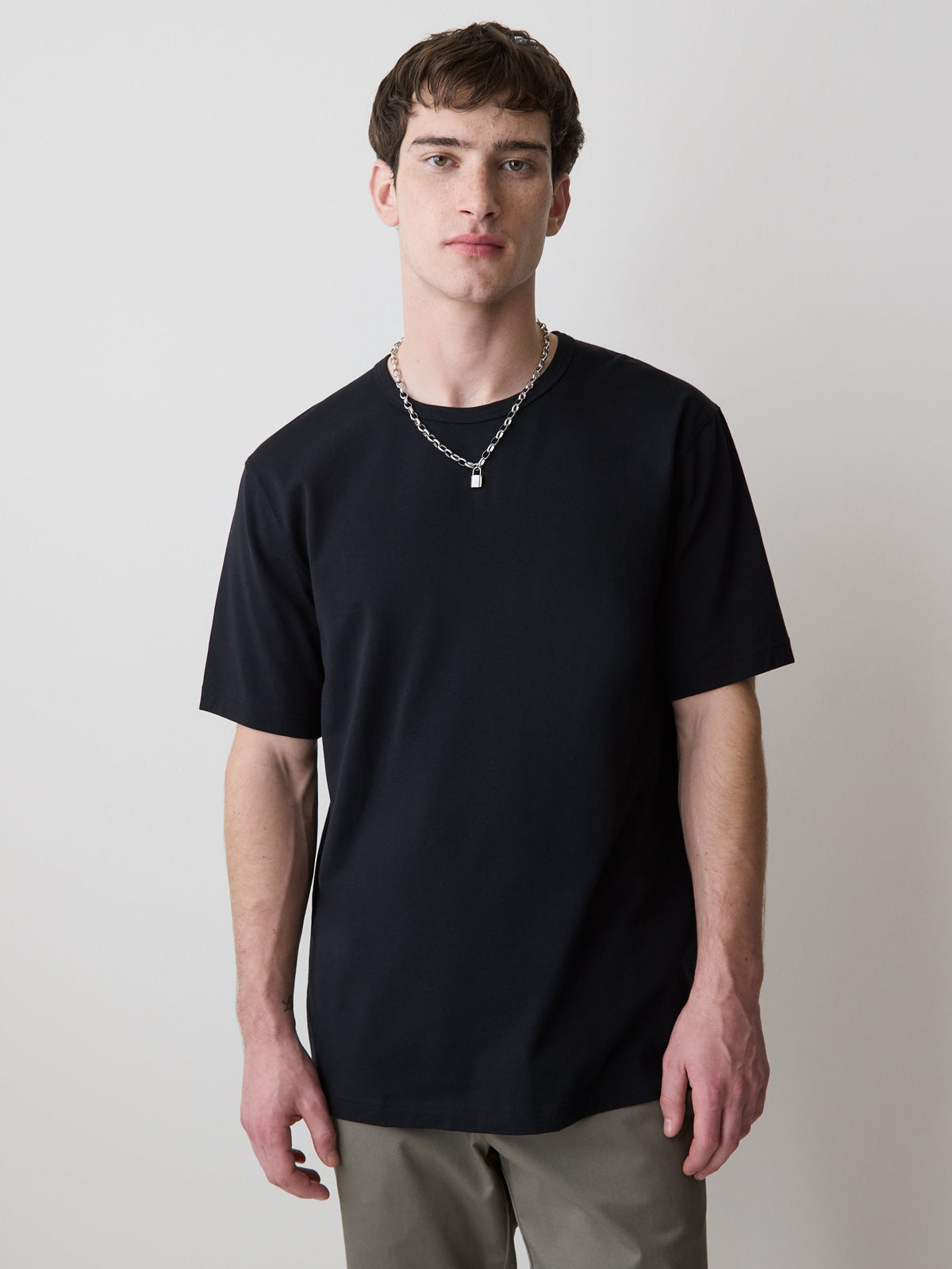 Regular Fit Supima (R) Cotton Crew-Neck T-Shirt rw&co Great Value Deal