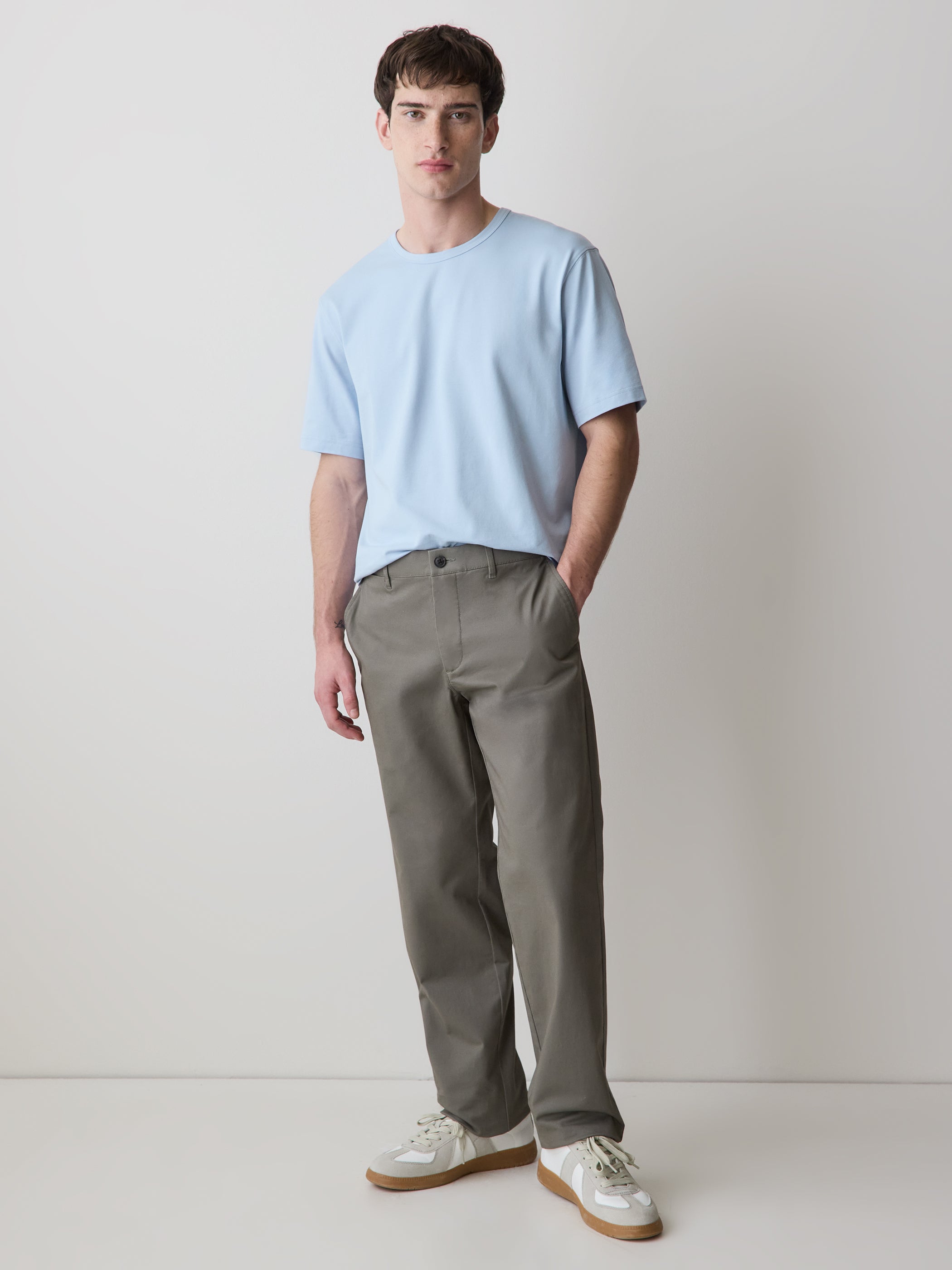 Regular Fit Supima (R) Cotton Crew-Neck T-Shirt rw&co Great Value Deal