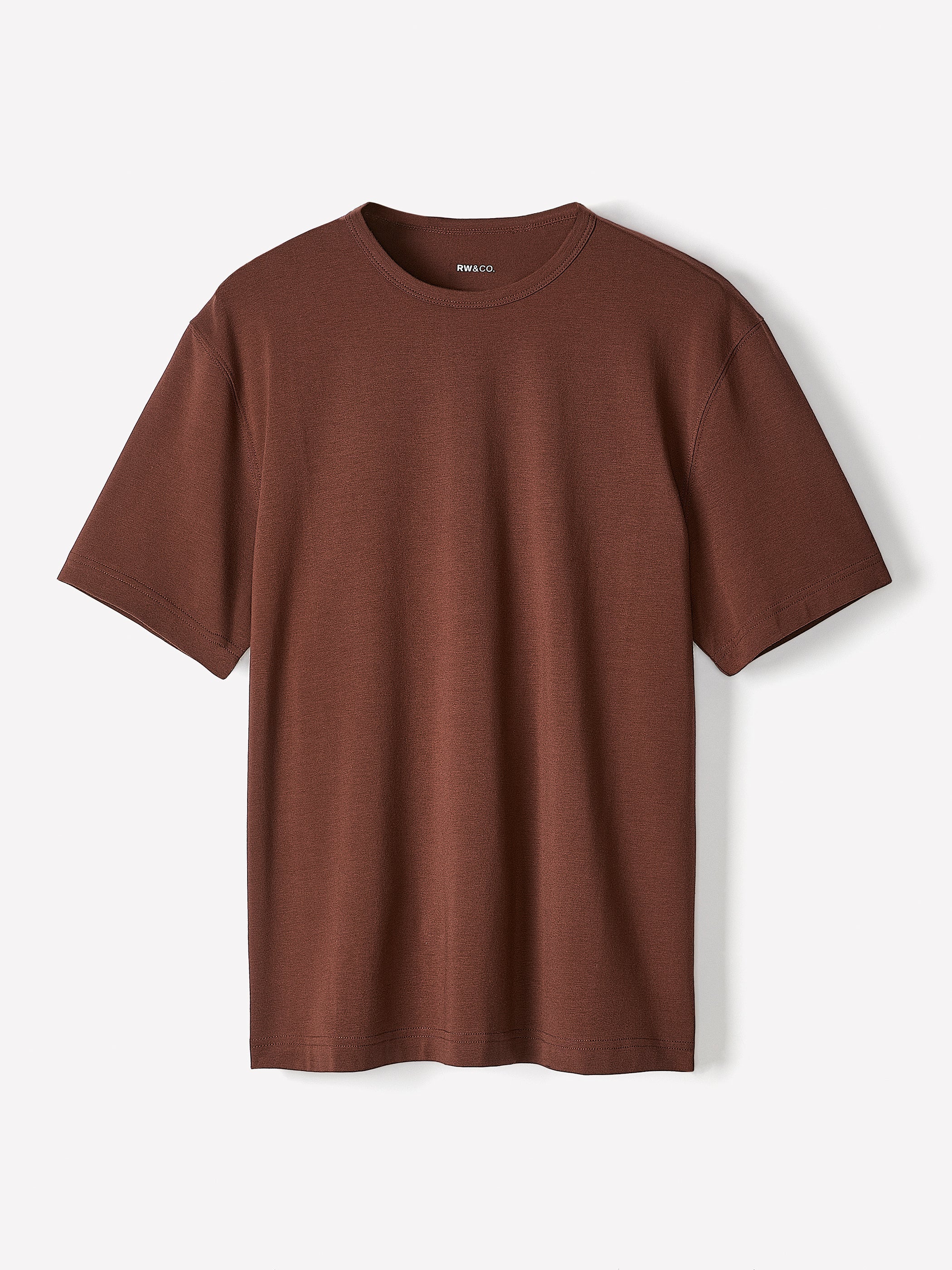 Regular Fit Supima (R) Cotton Crew-Neck T-Shirt rw&co Great Value Deal