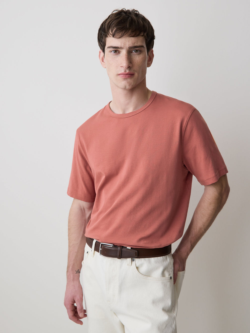 Regular Fit Supima (R) Cotton Crew-Neck T-Shirt rw&co Great Value Deal